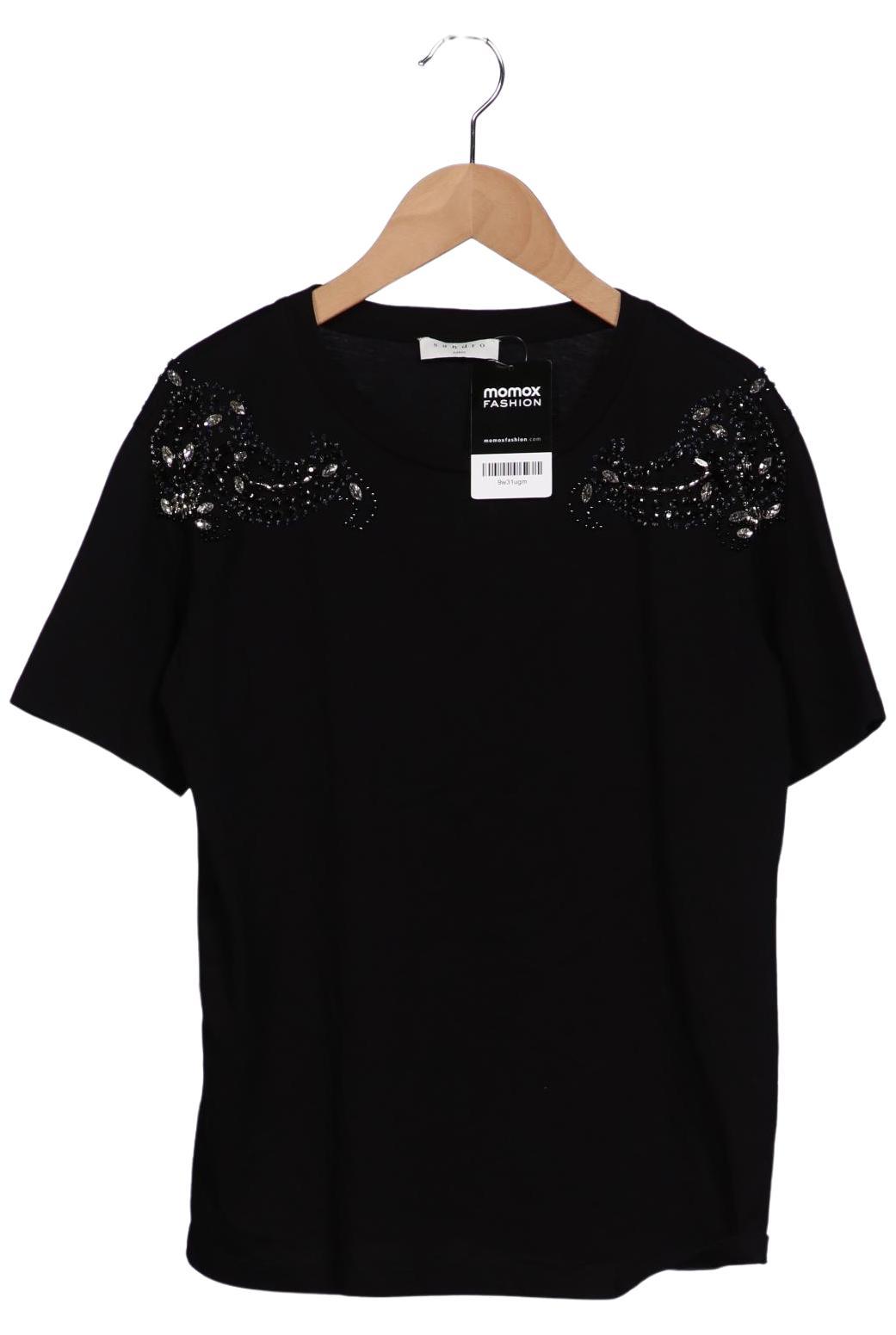 

Sandro Damen T-Shirt, schwarz, Gr. 36