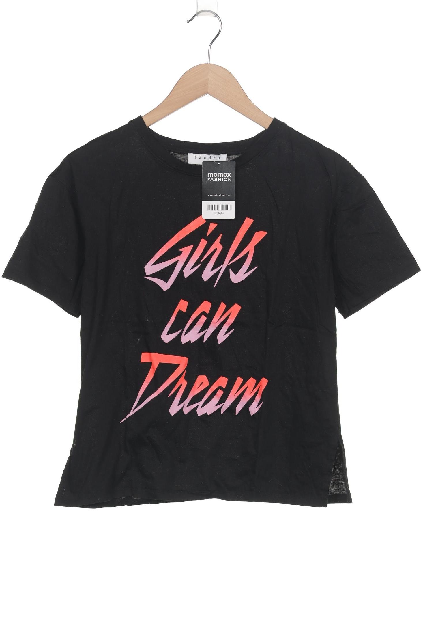 

Sandro Damen T-Shirt, schwarz, Gr. 38