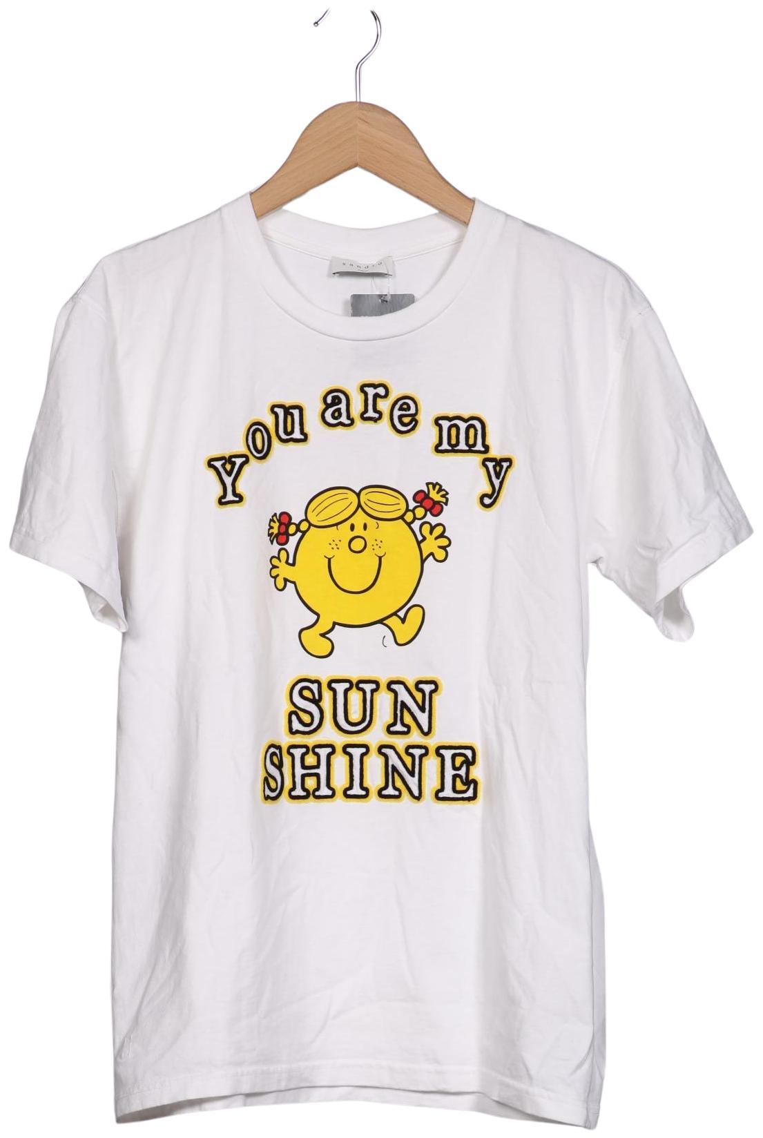 

Sandro Damen T-Shirt, weiß, Gr. 36