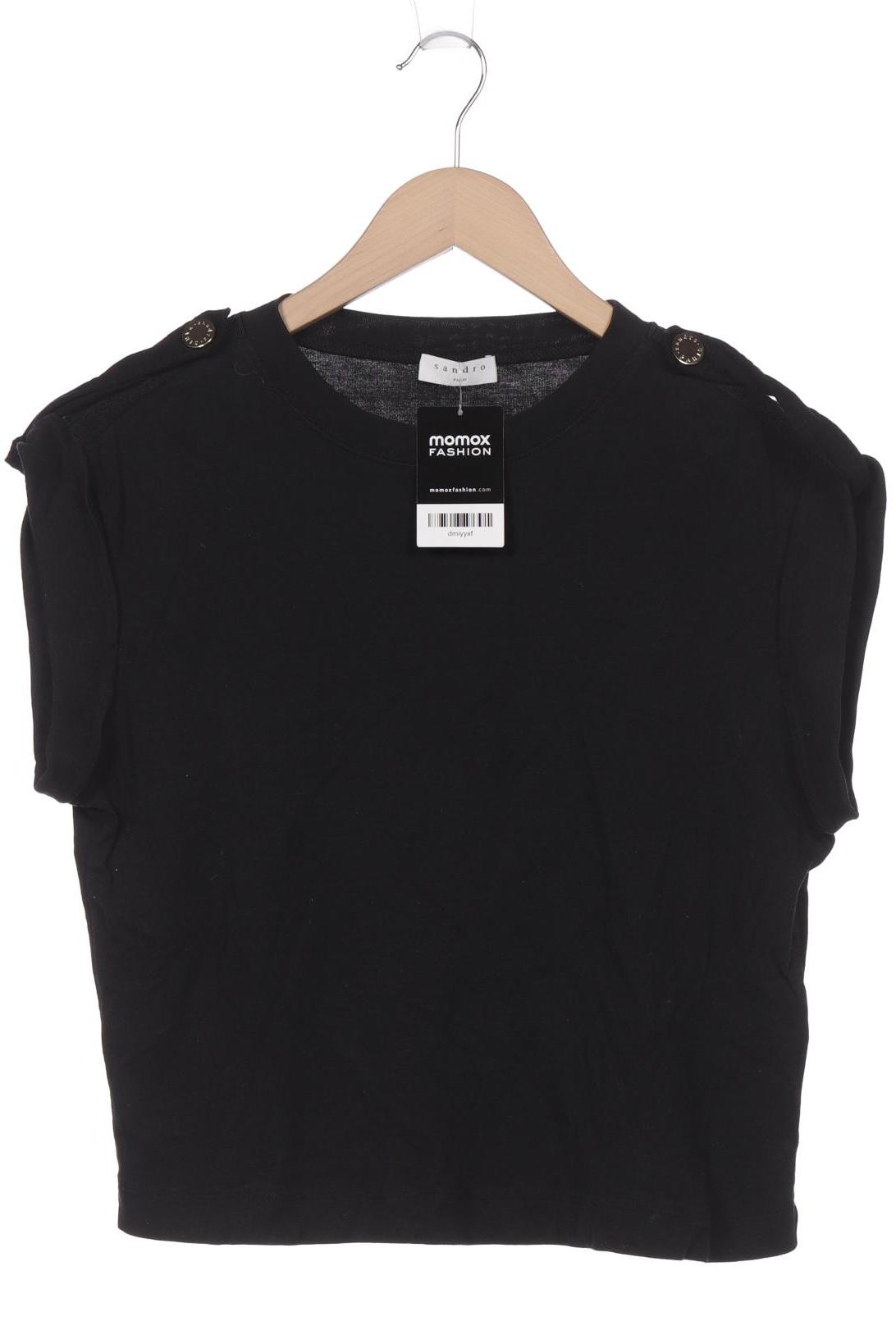 

Sandro Damen T-Shirt, schwarz
