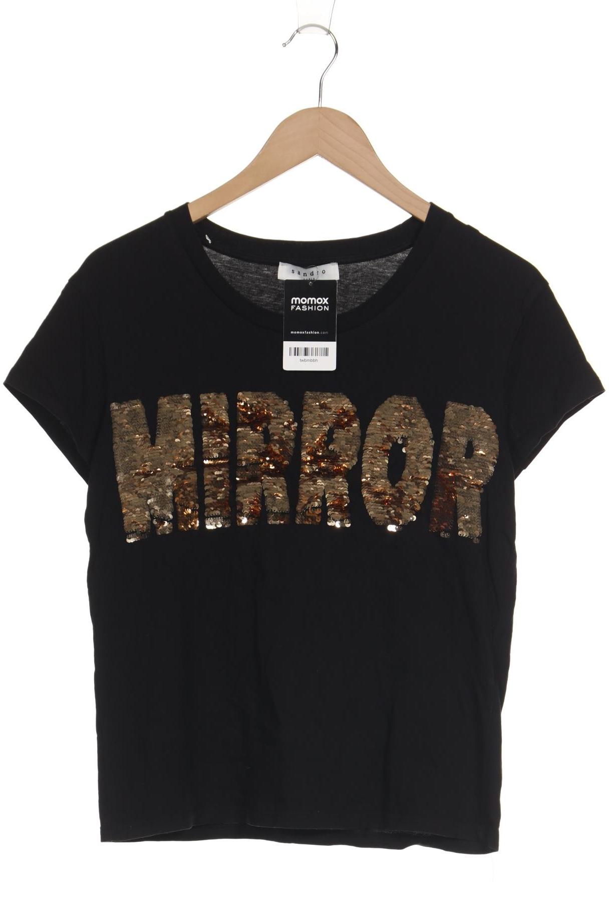 

Sandro Damen T-Shirt, schwarz, Gr. 36