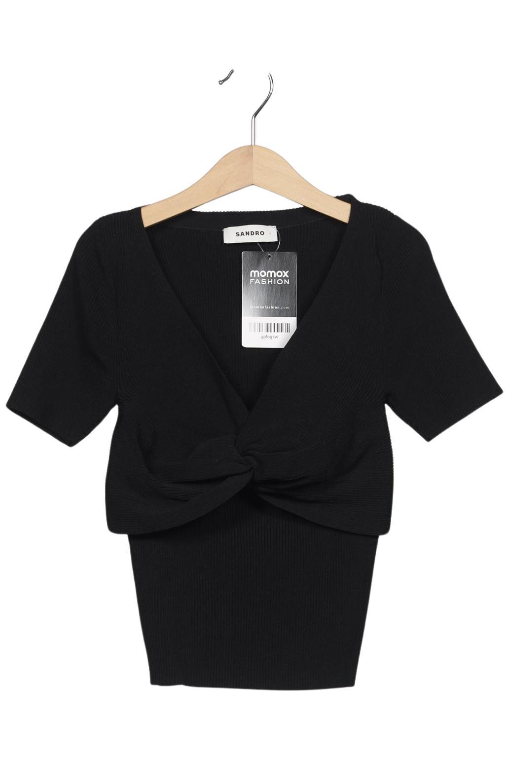 

Sandro Damen T-Shirt, schwarz, Gr. 36