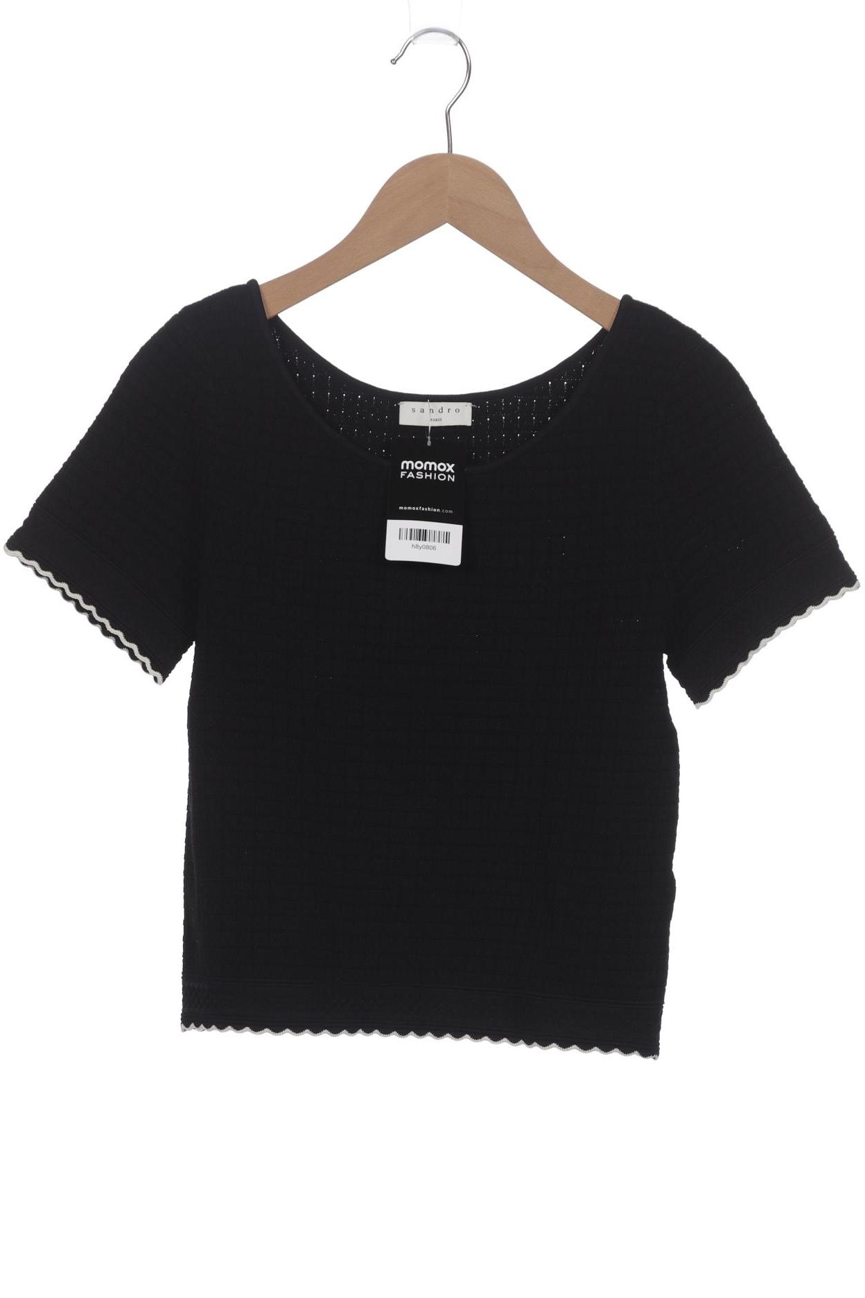 

Sandro Damen T-Shirt, schwarz, Gr. 40