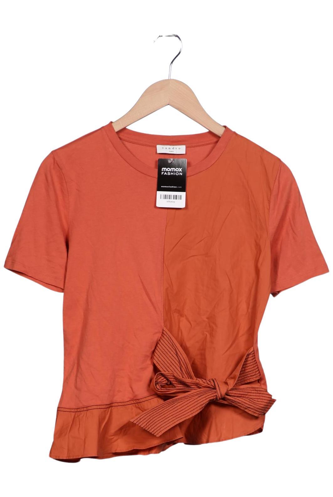 

Sandro Damen T-Shirt, orange, Gr. 34