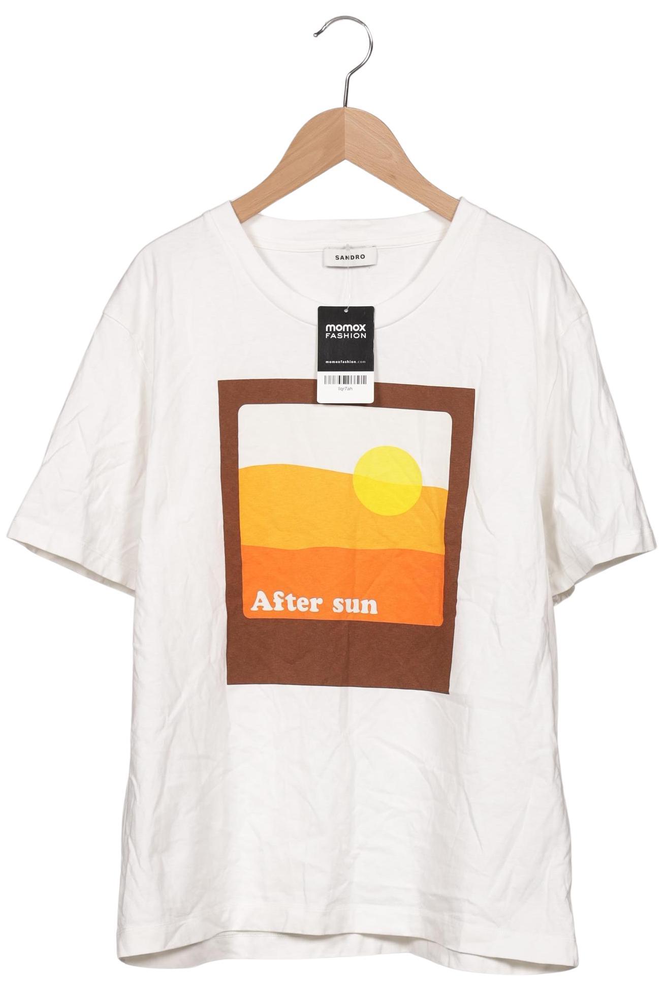 

Sandro Damen T-Shirt, weiß, Gr. 40