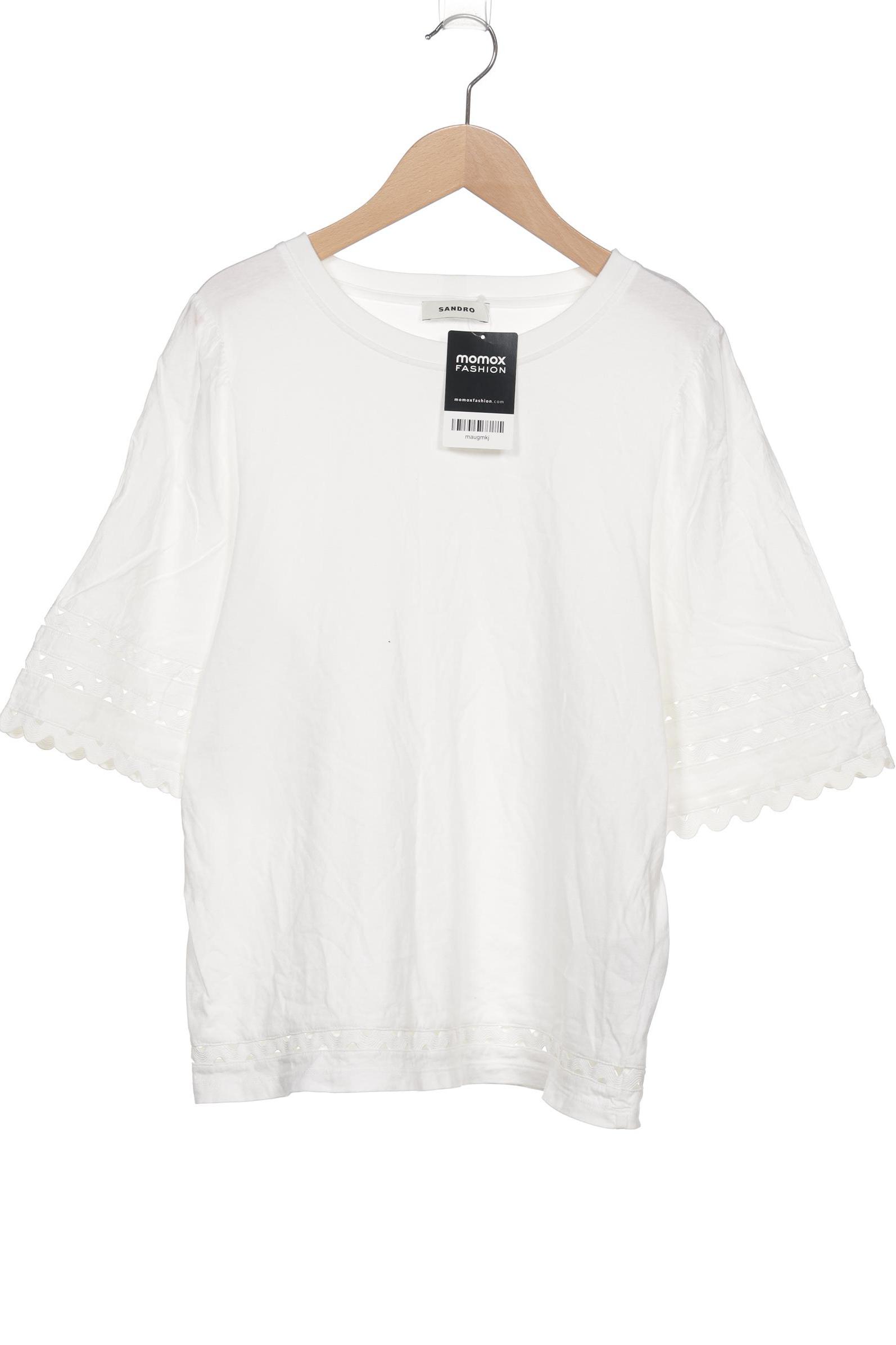

Sandro Damen T-Shirt, weiß, Gr. 36
