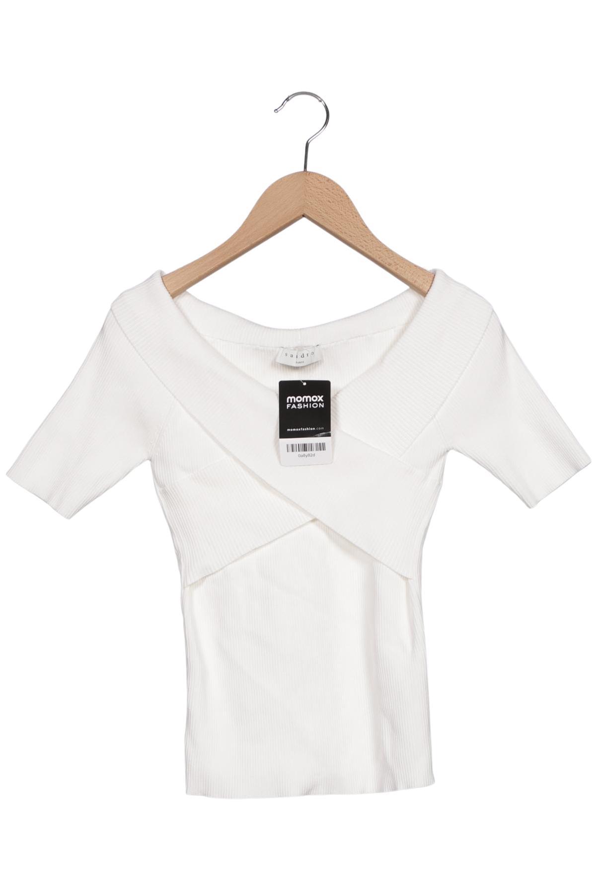 

Sandro Damen T-Shirt, weiß, Gr. 36