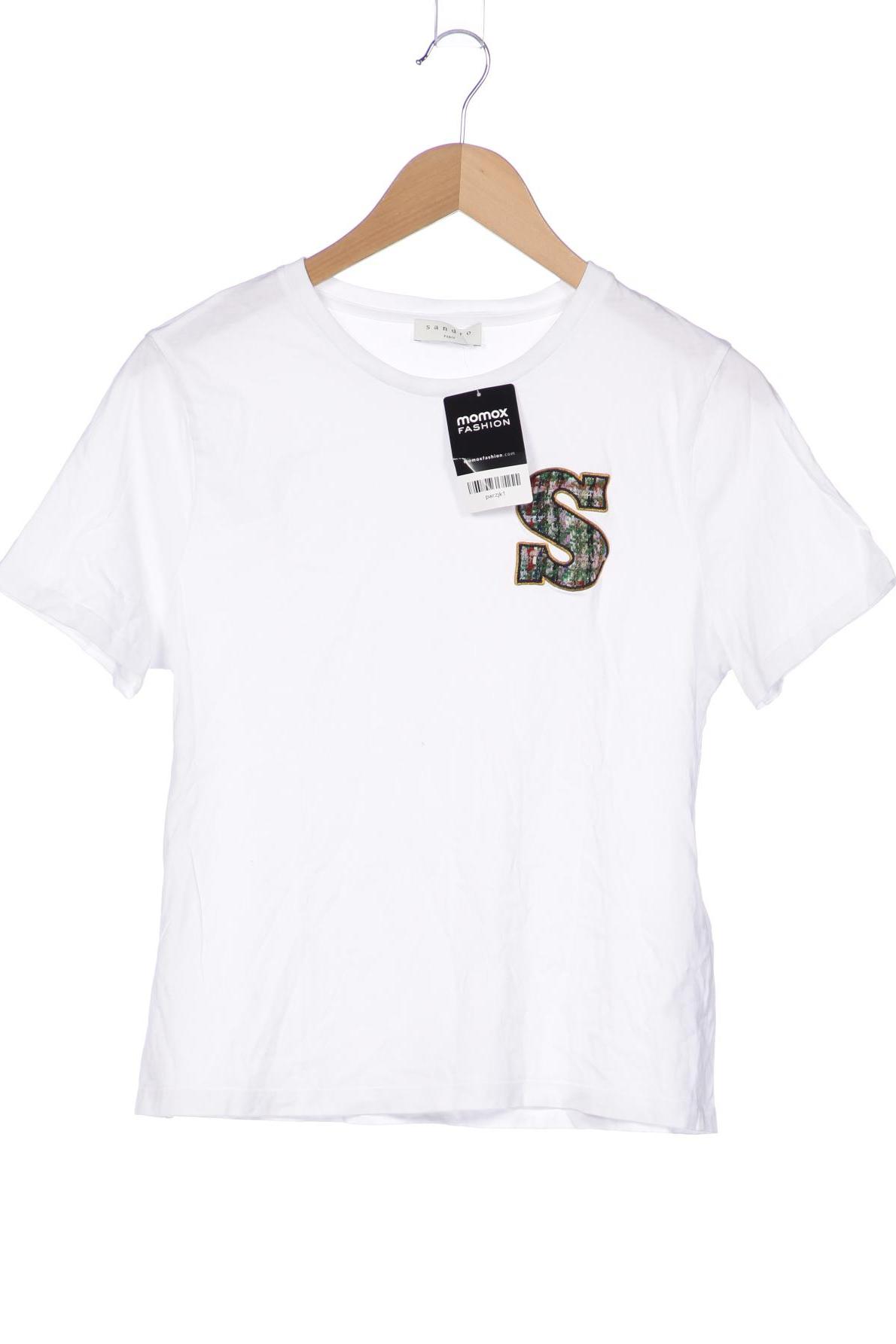 

Sandro Damen T-Shirt, weiß, Gr. 38