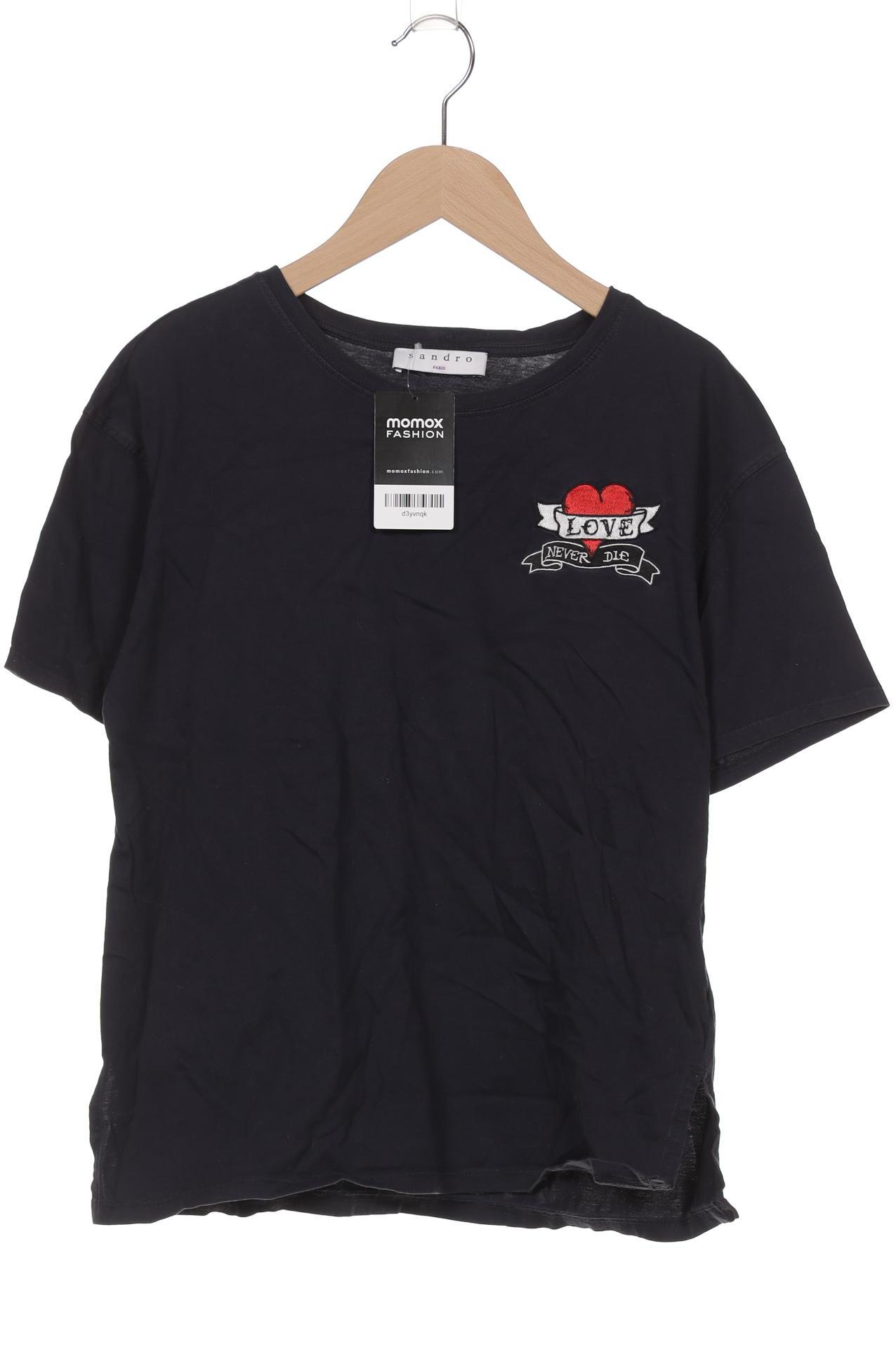 

Sandro Damen T-Shirt, marineblau, Gr. 38