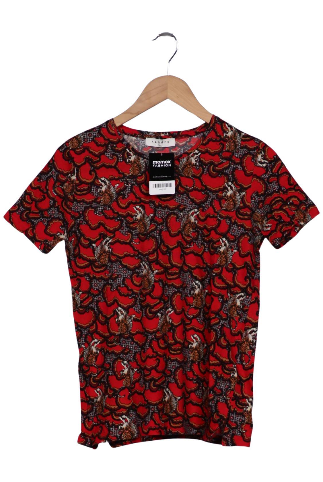 

Sandro Damen T-Shirt, rot, Gr. 36