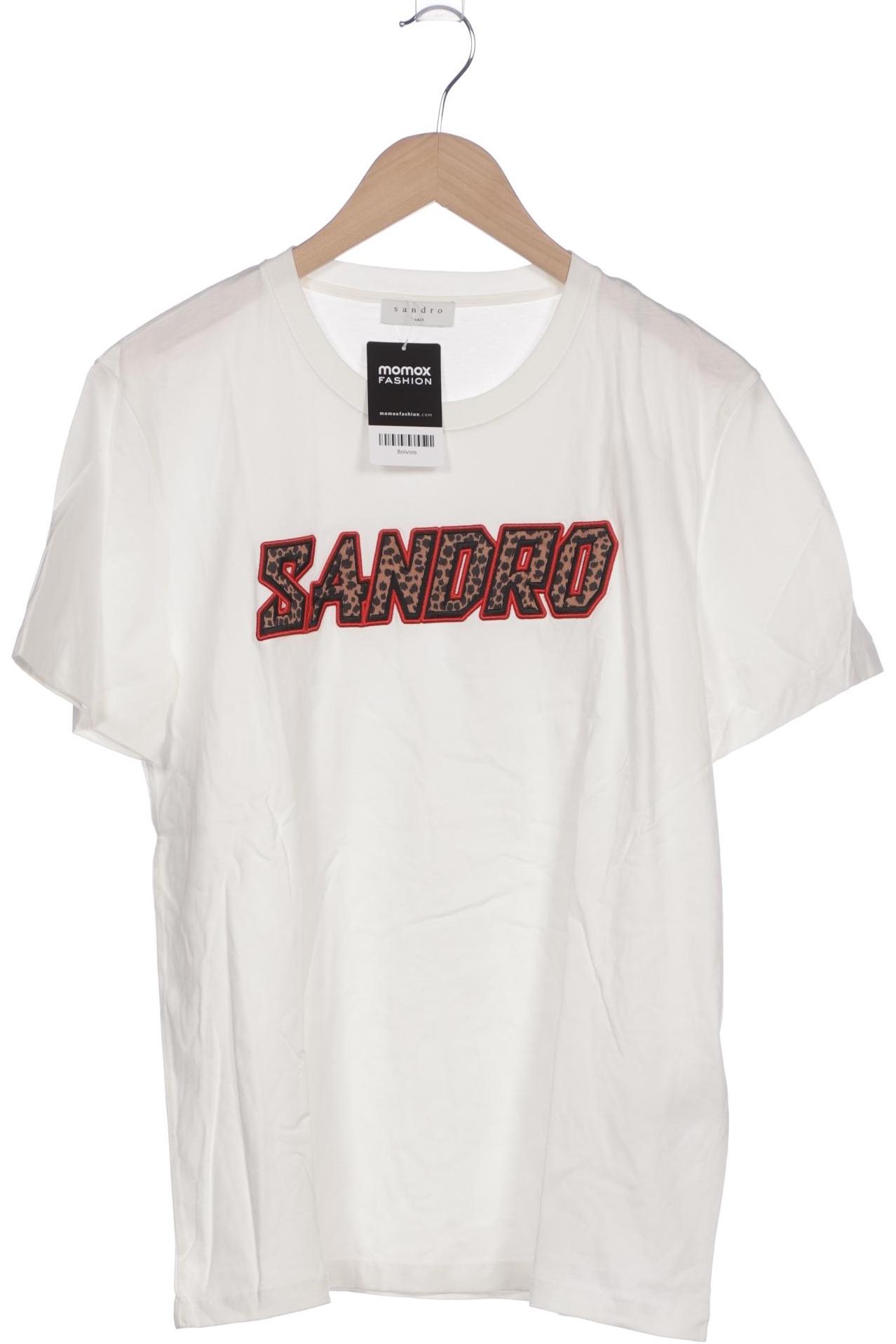 

Sandro Damen T-Shirt, weiß, Gr. 40