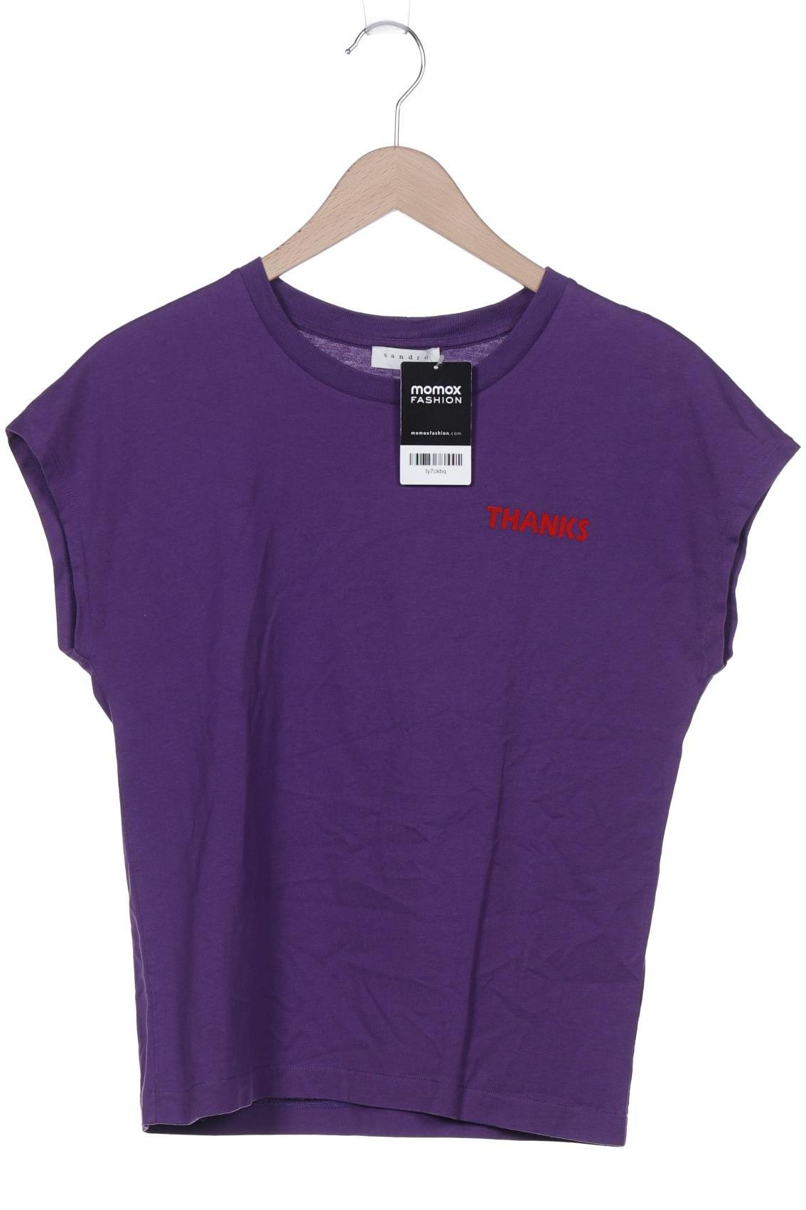 

Sandro Damen T-Shirt, flieder, Gr. 38