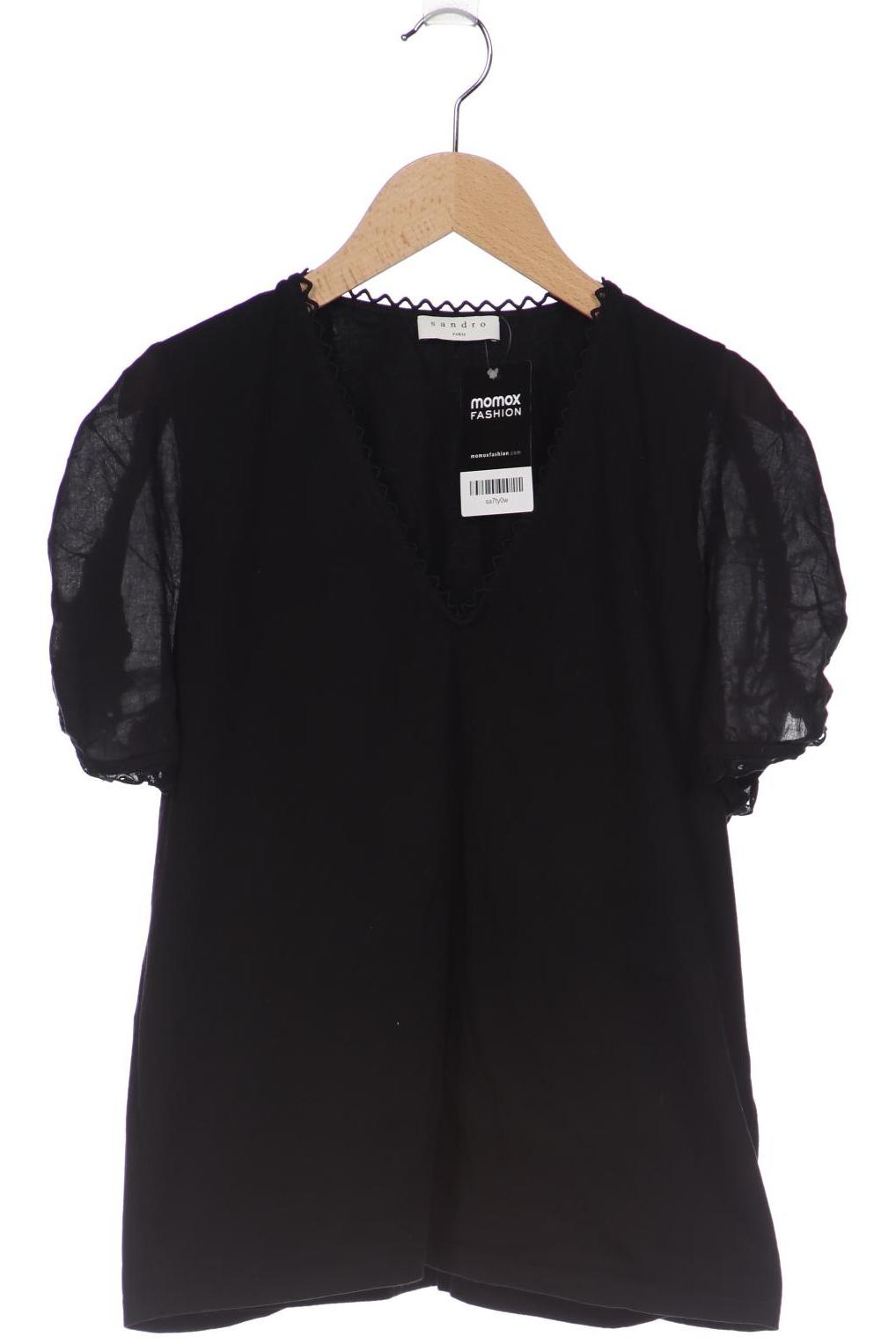 

Sandro Damen T-Shirt, schwarz