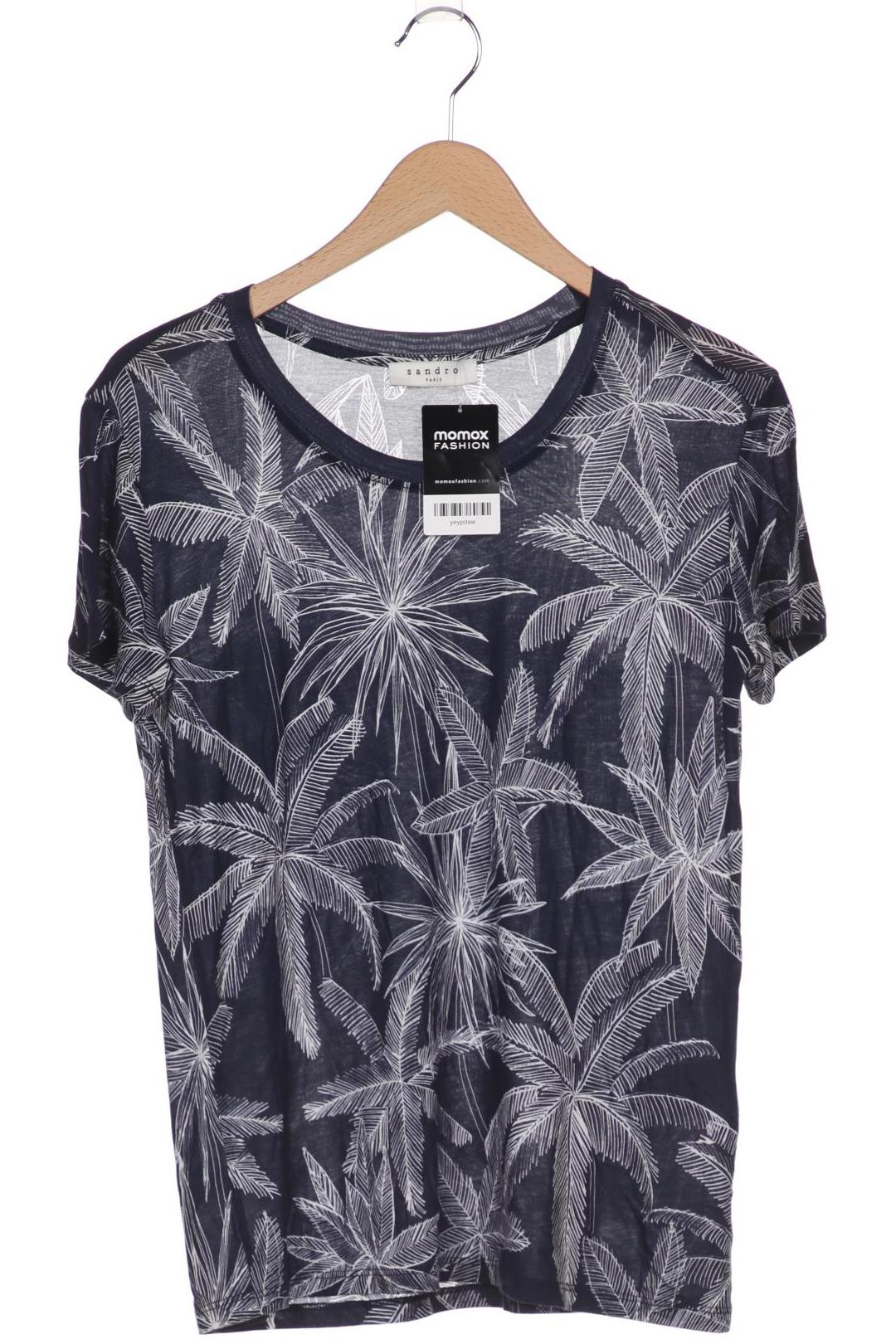 

Sandro Damen T-Shirt, marineblau, Gr. 36