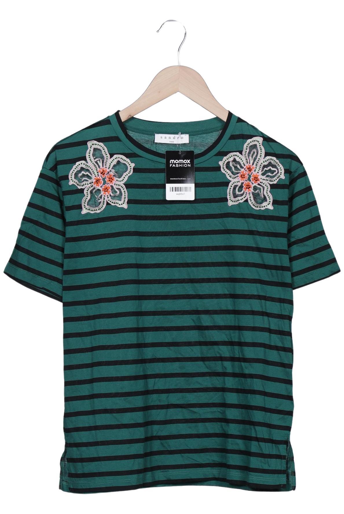 

Sandro Damen T-Shirt, grün, Gr. 38