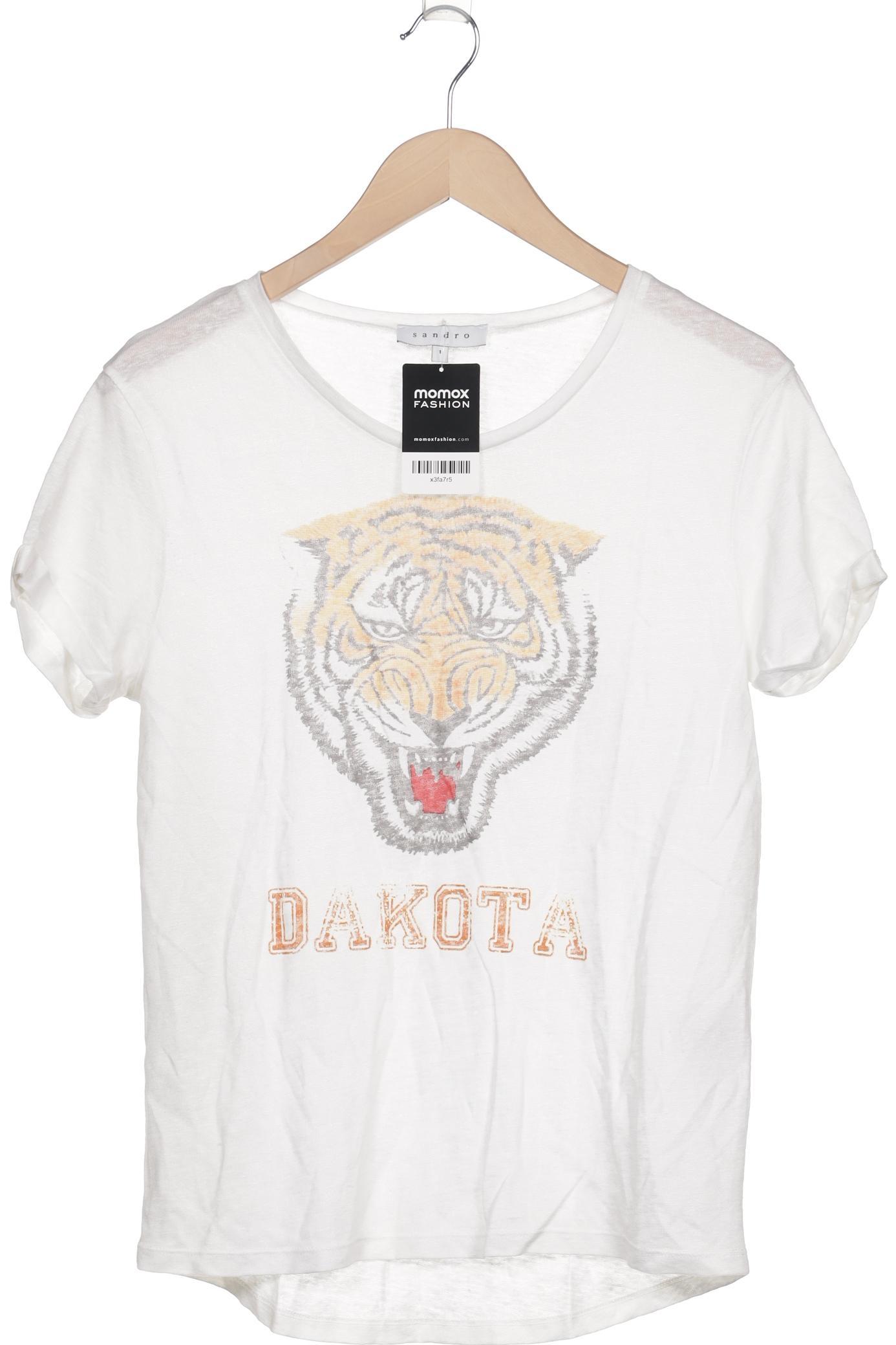 

Sandro Damen T-Shirt, weiß, Gr. 36