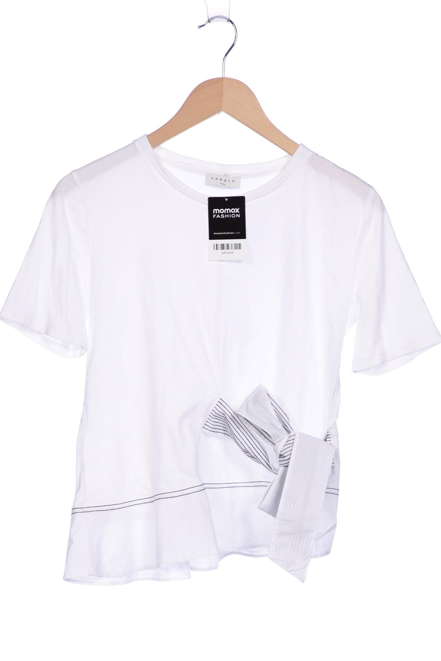 

Sandro Damen T-Shirt, weiß, Gr. 36