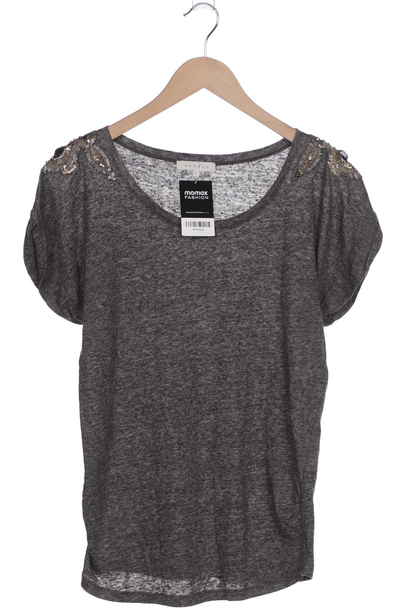 

Sandro Damen T-Shirt, grau, Gr. 36