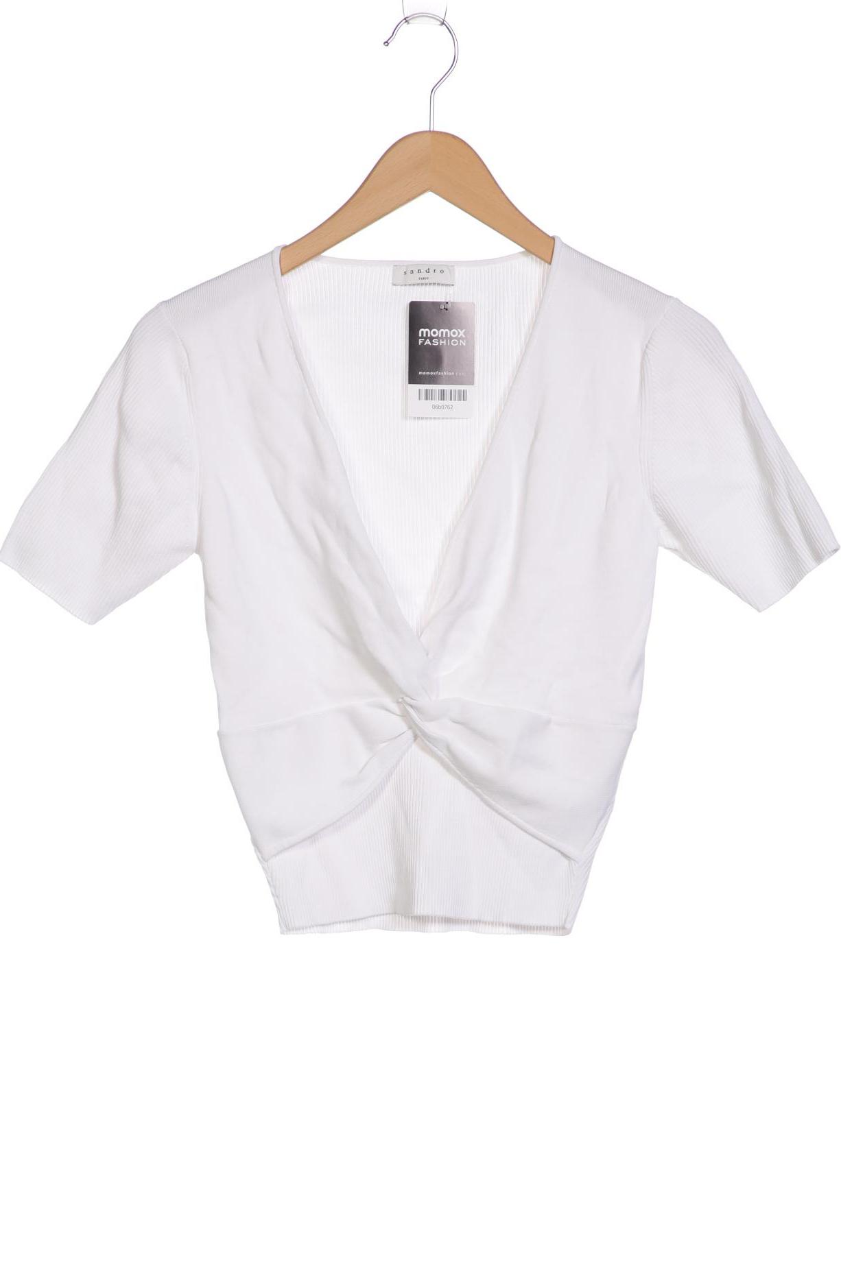 

Sandro Damen T-Shirt, weiß, Gr. 40