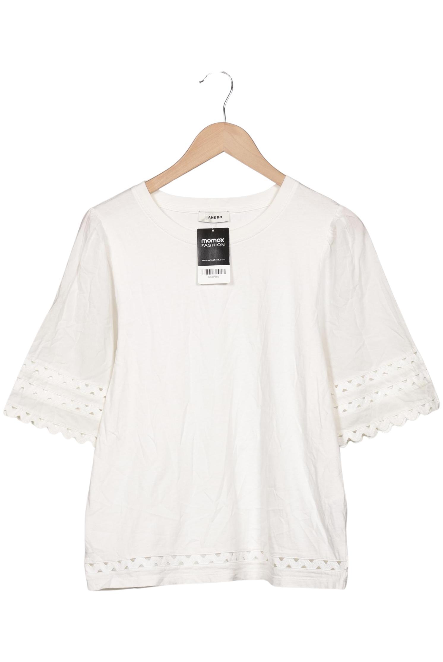 

Sandro Damen T-Shirt, weiß, Gr. 38