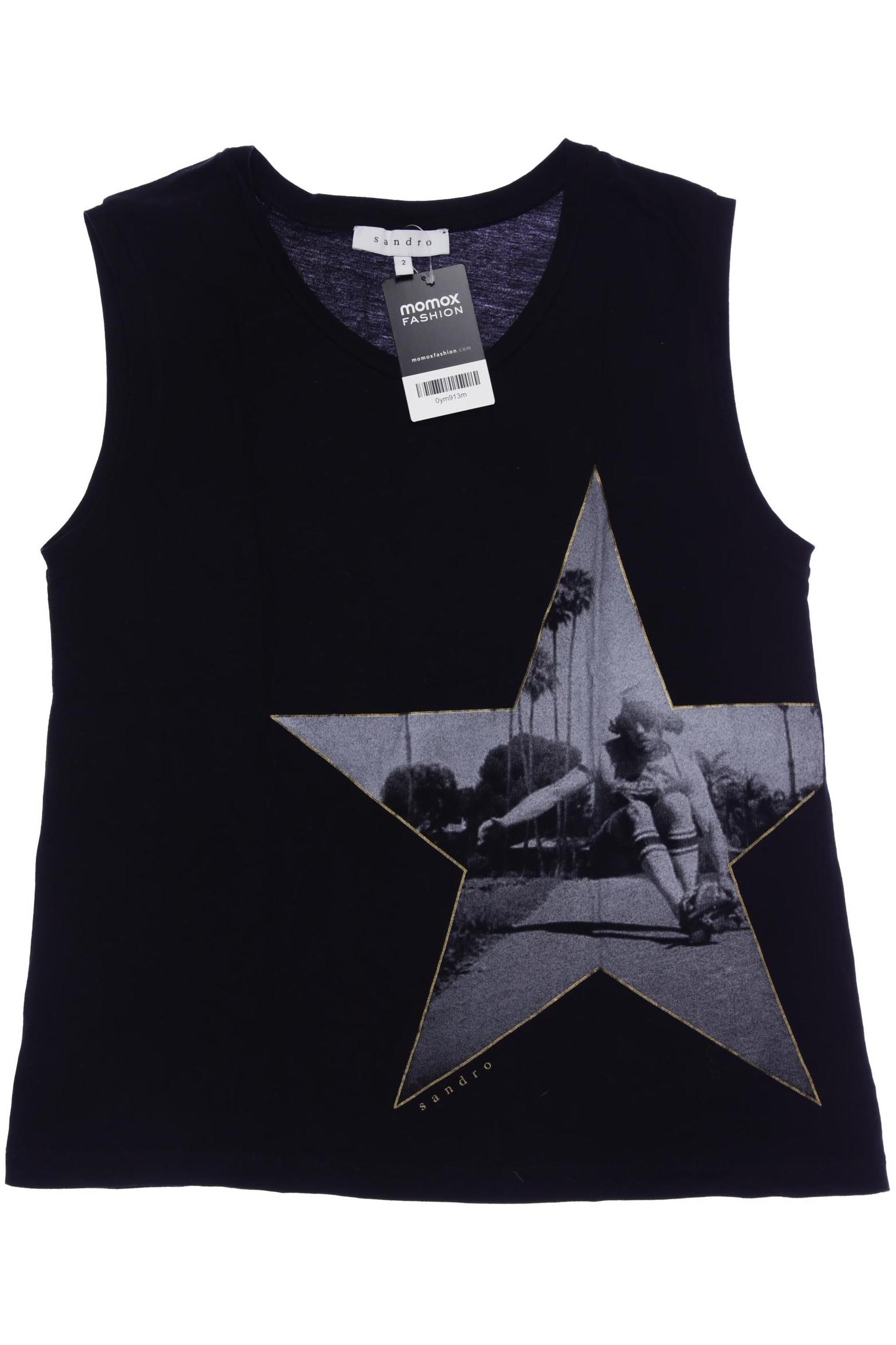 

Sandro Damen Top, schwarz, Gr. 38