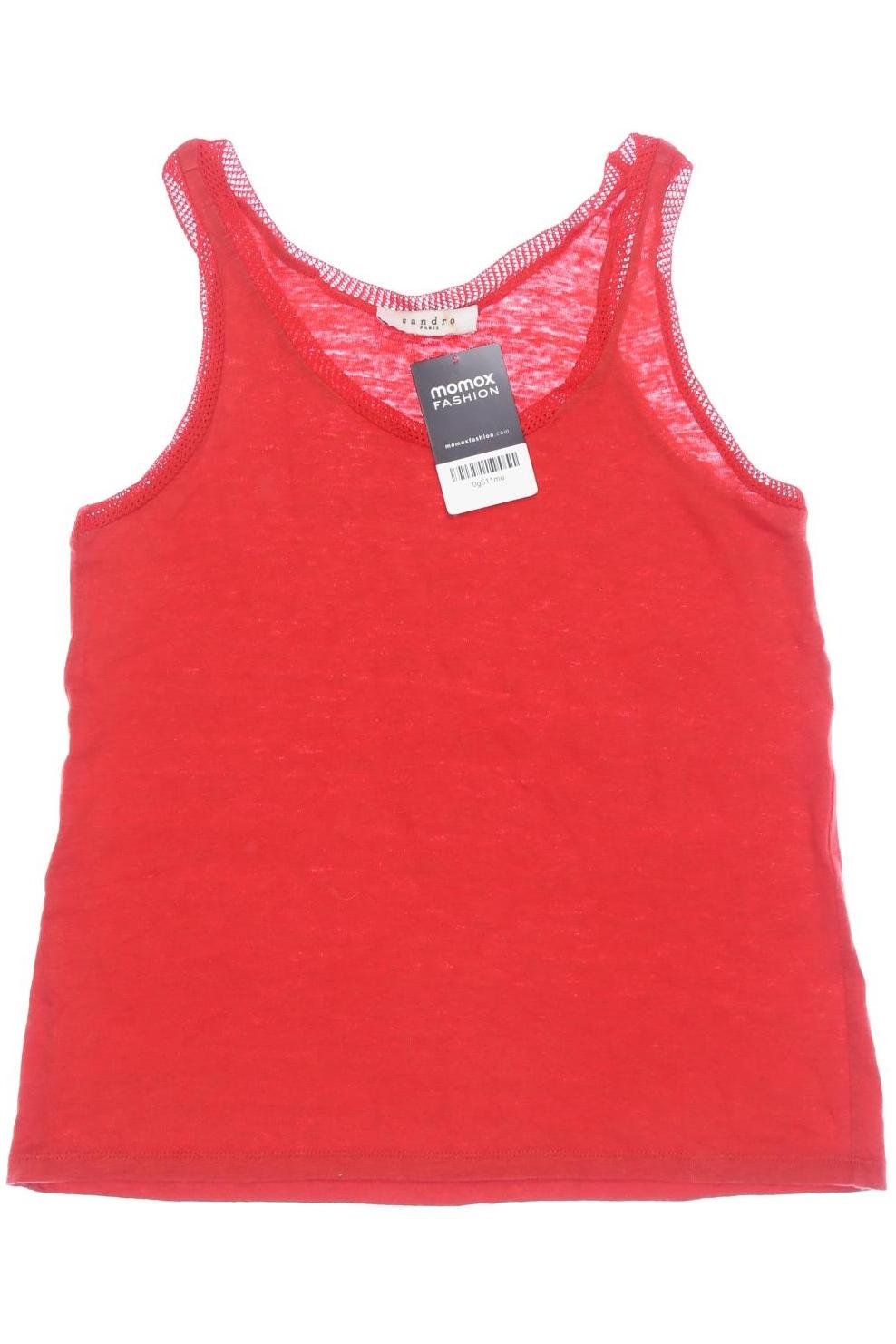 

Sandro Damen Top, rot, Gr. 36