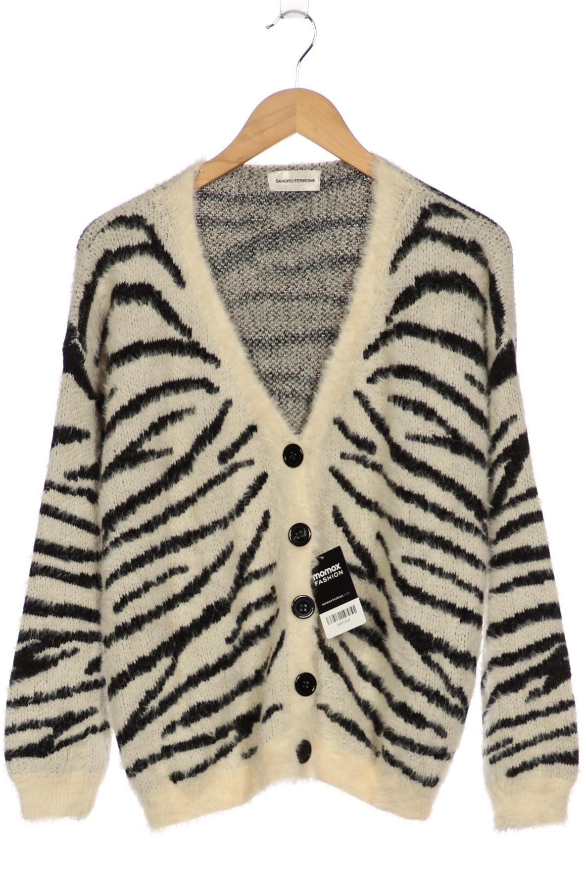 

Sandro Ferrone Damen Strickjacke, cremeweiß, Gr. 42