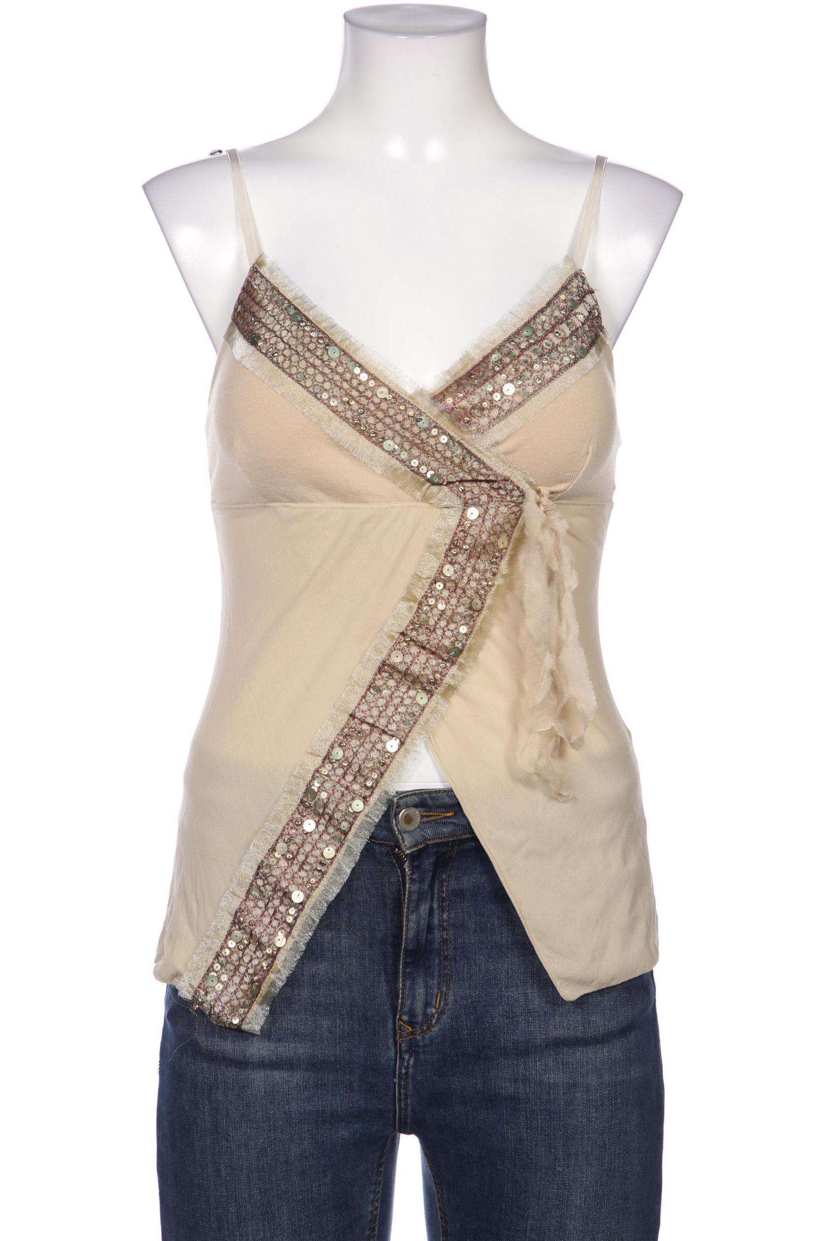 

Sandro Ferrone Damen Bluse, beige, Gr. 38