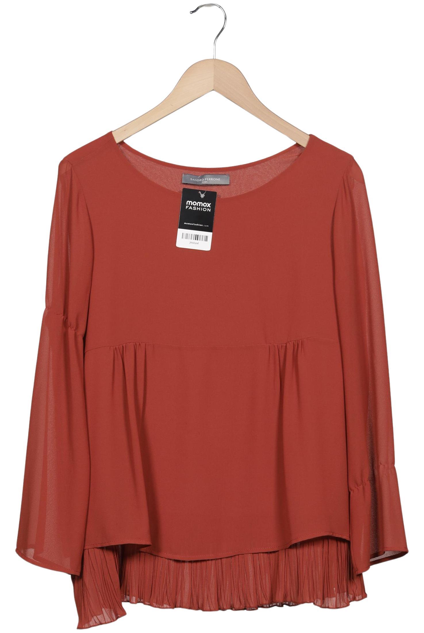 

Sandro Ferrone Damen Bluse, orange, Gr. 46