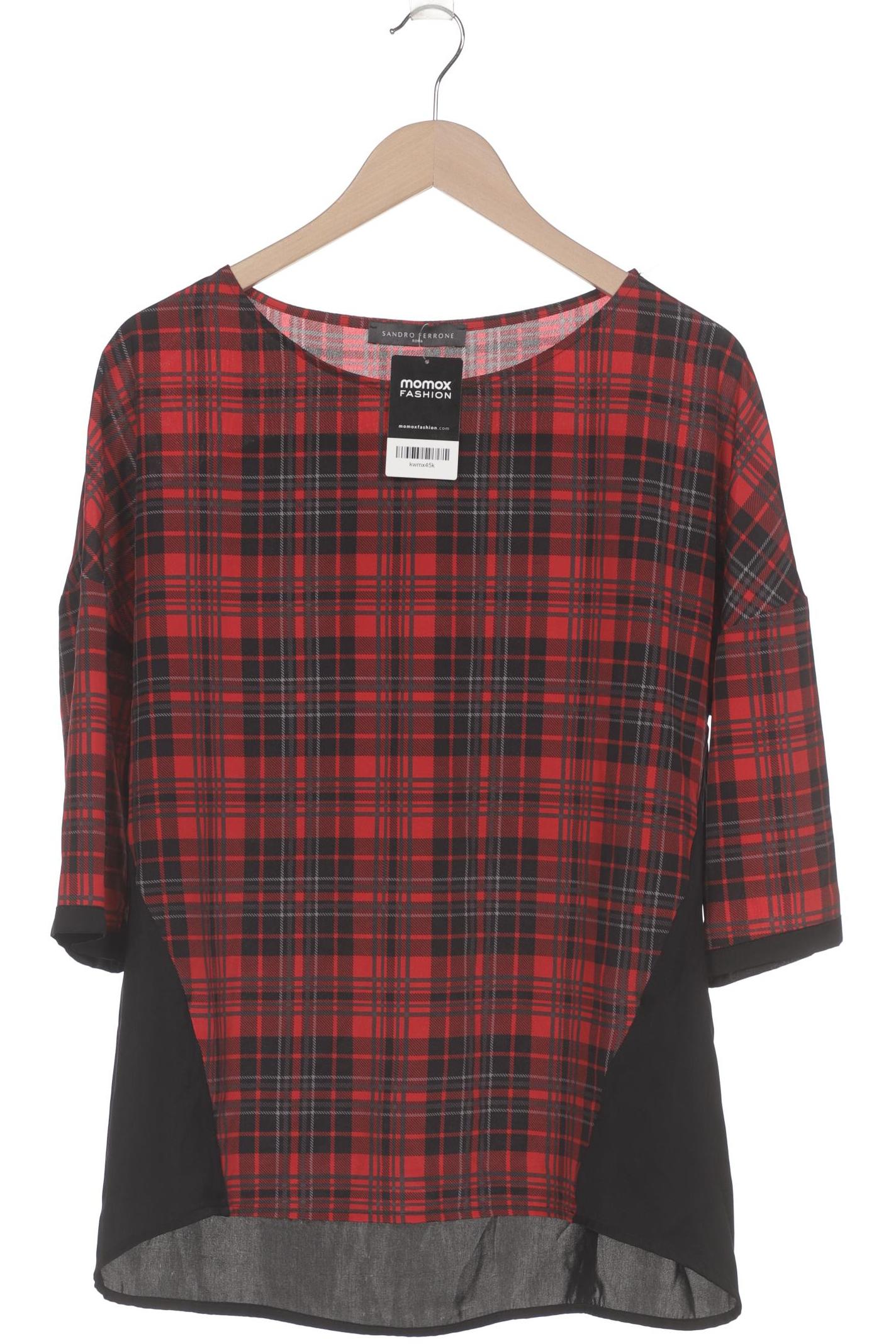 

Sandro Ferrone Damen Langarmshirt, rot, Gr. 44