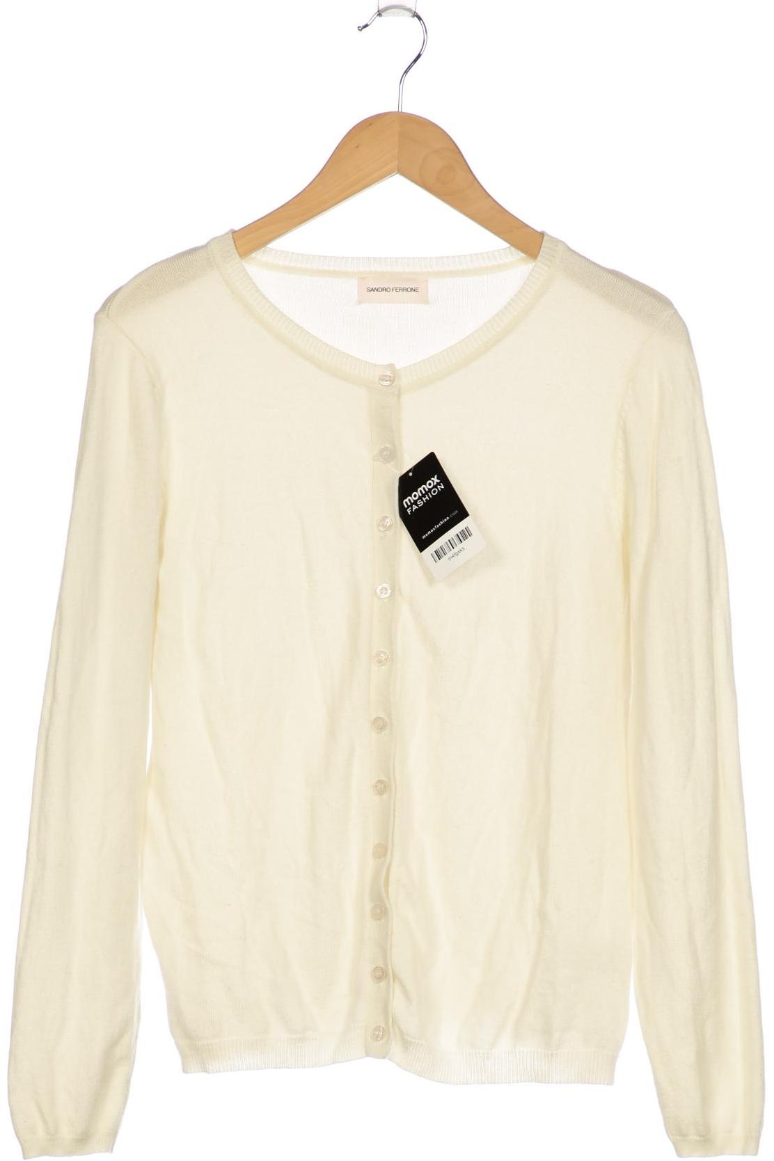 

Sandro Ferrone Damen Strickjacke, cremeweiß, Gr. 42