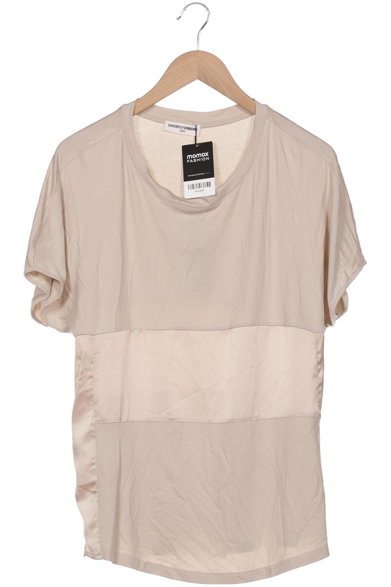 

Sandro Ferrone Damen T-Shirt, beige, Gr. 34