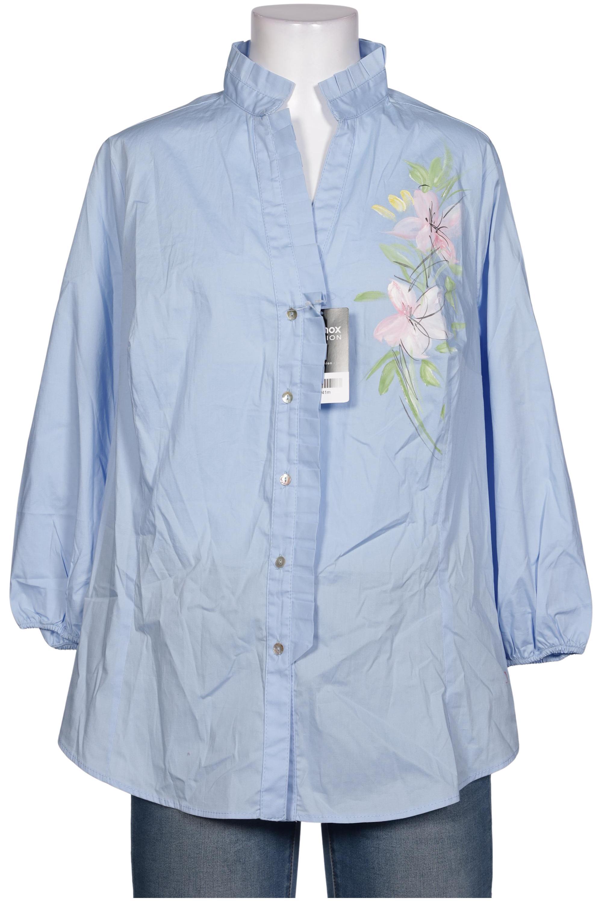 

Sandro Ferrone Damen Bluse, blau, Gr. 38