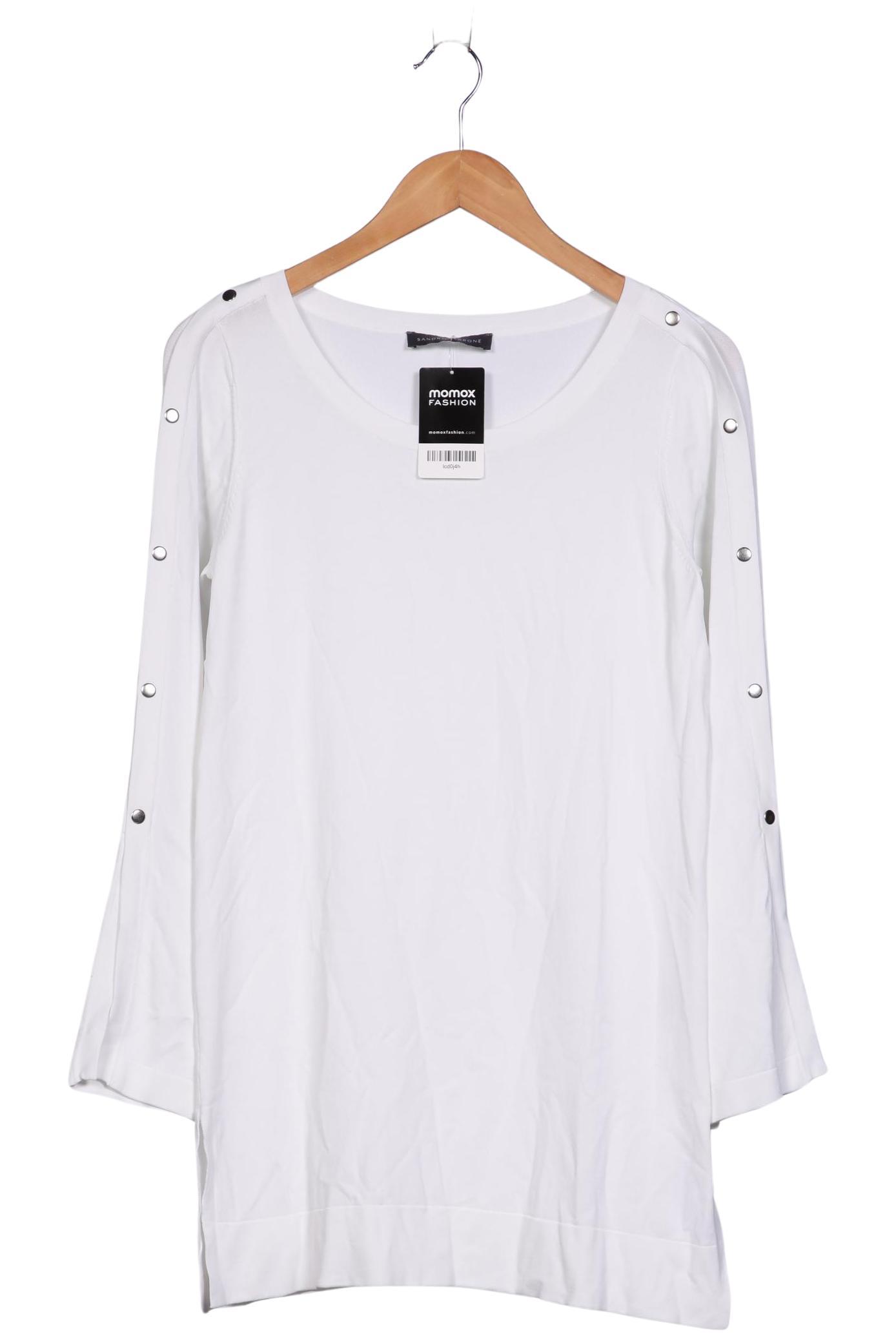 

Sandro Ferrone Damen Pullover, weiß, Gr. 42