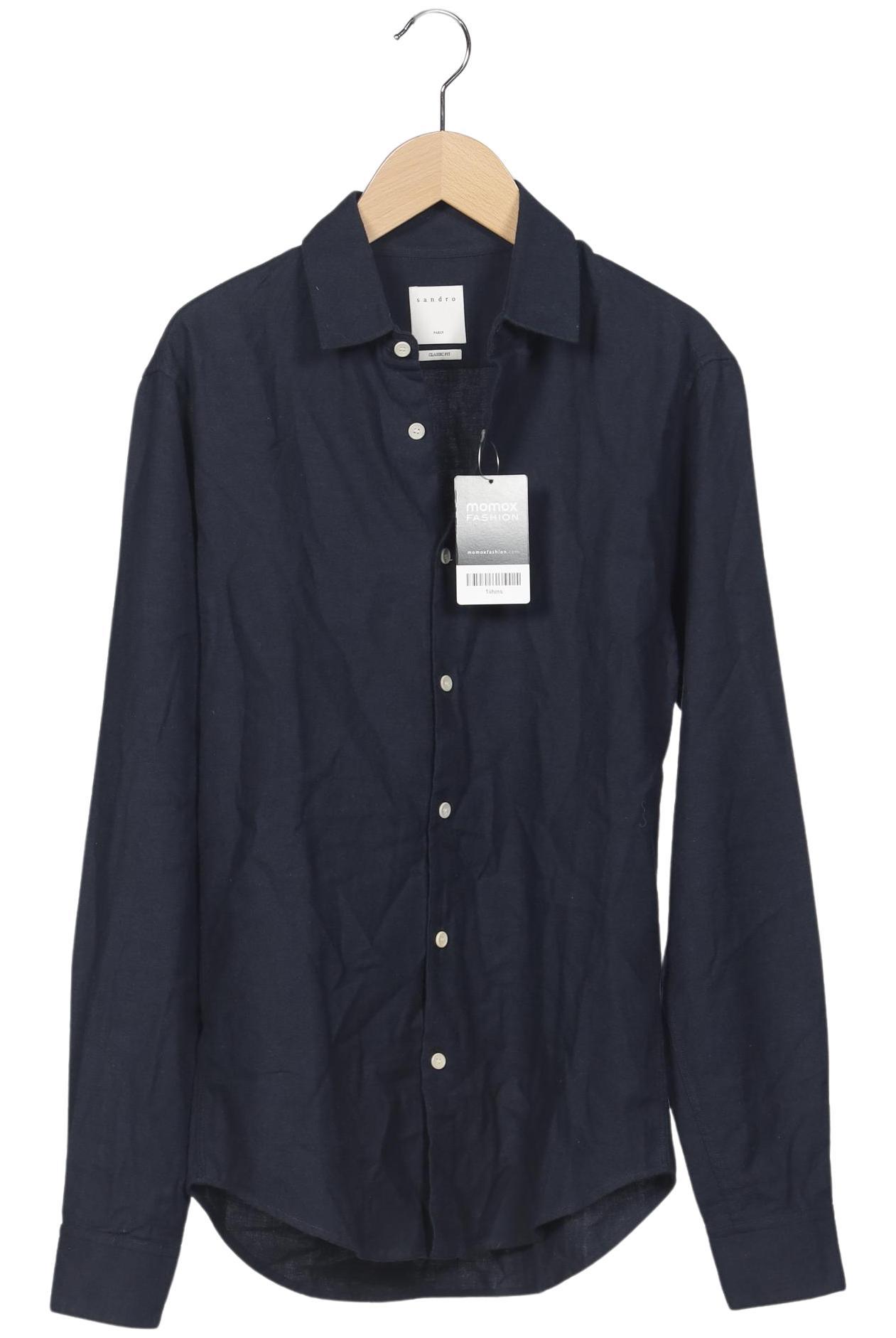 

Sandro Herren Hemd, marineblau, Gr. 44