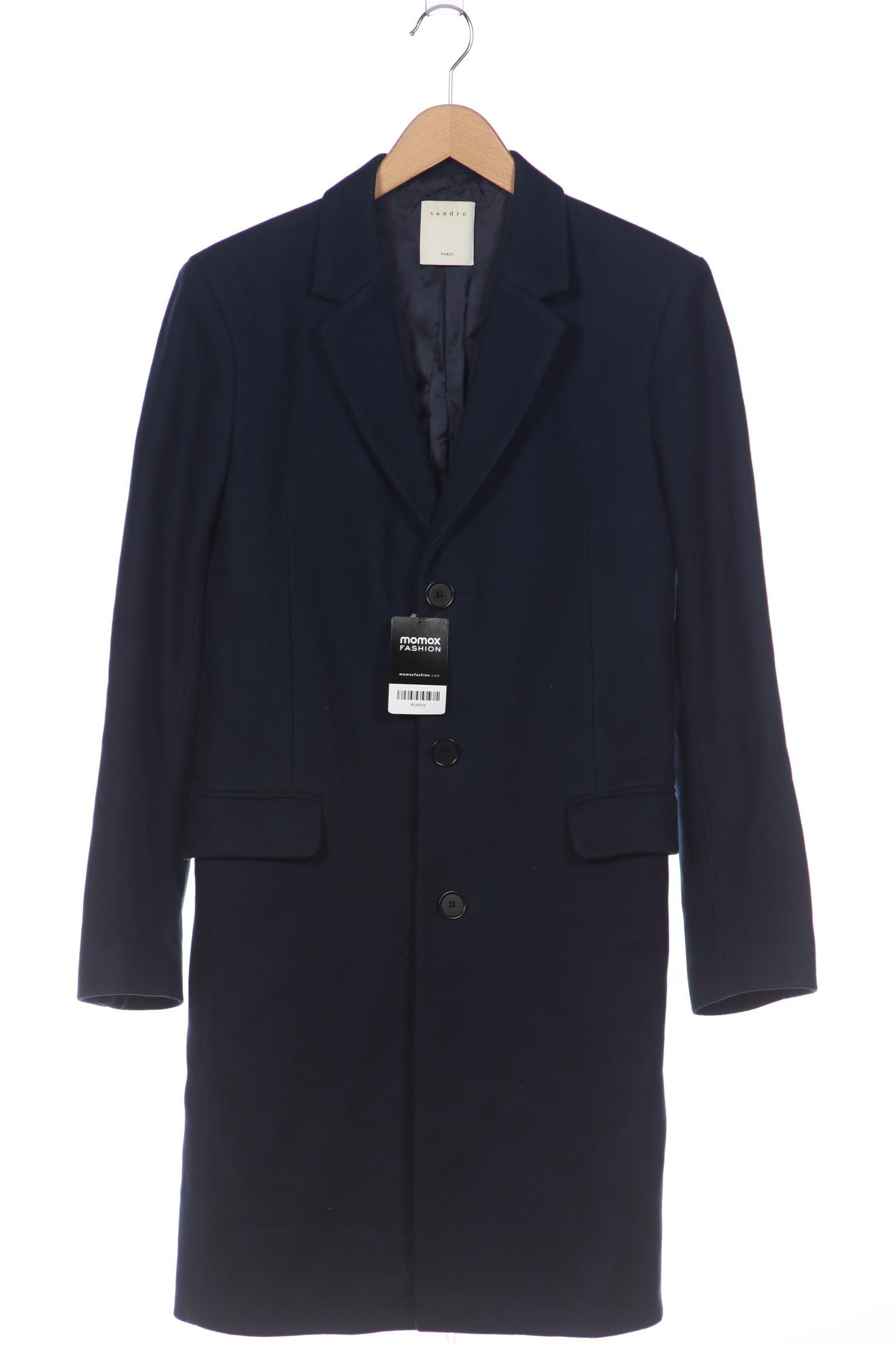 

Sandro Herren Mantel, marineblau, Gr. 48