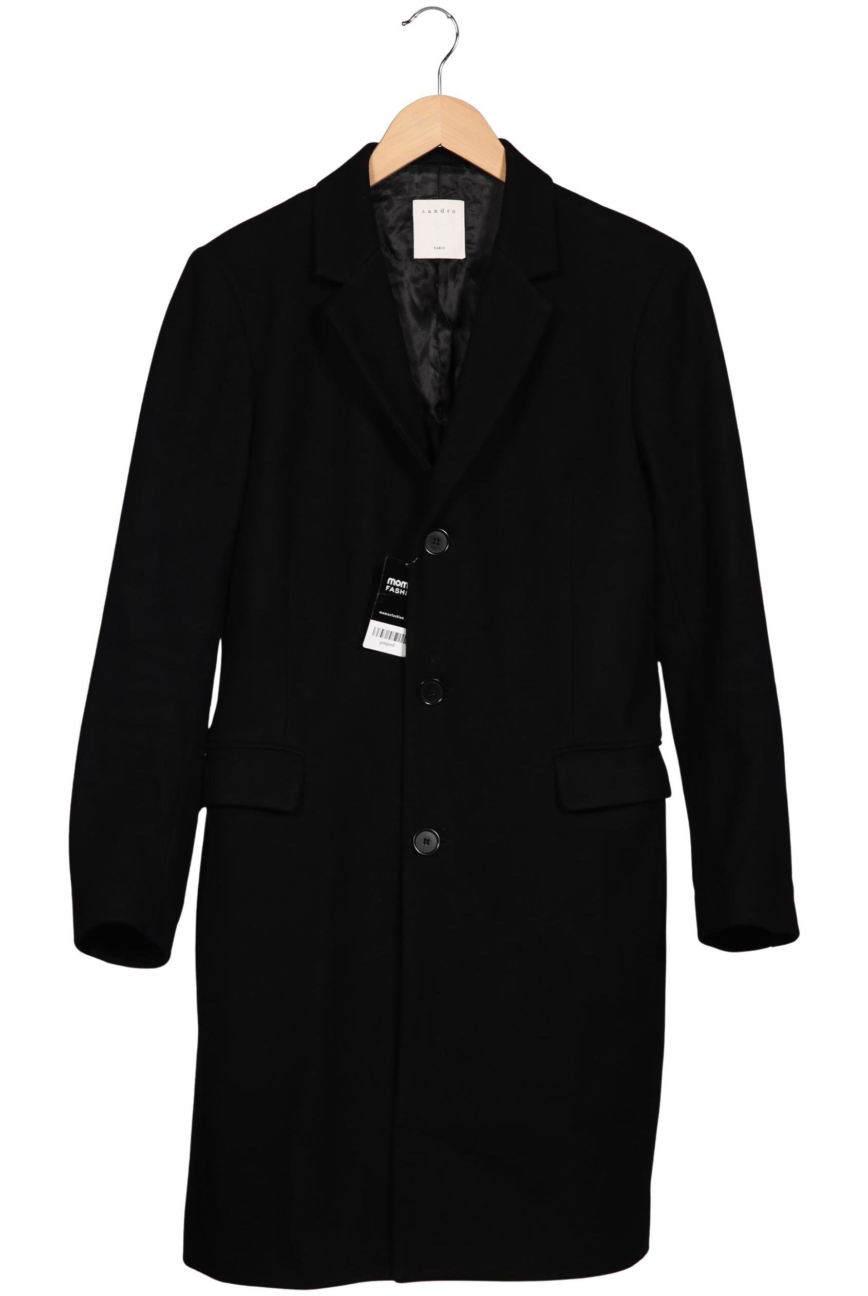 

Sandro Herren Mantel, schwarz, Gr. 48