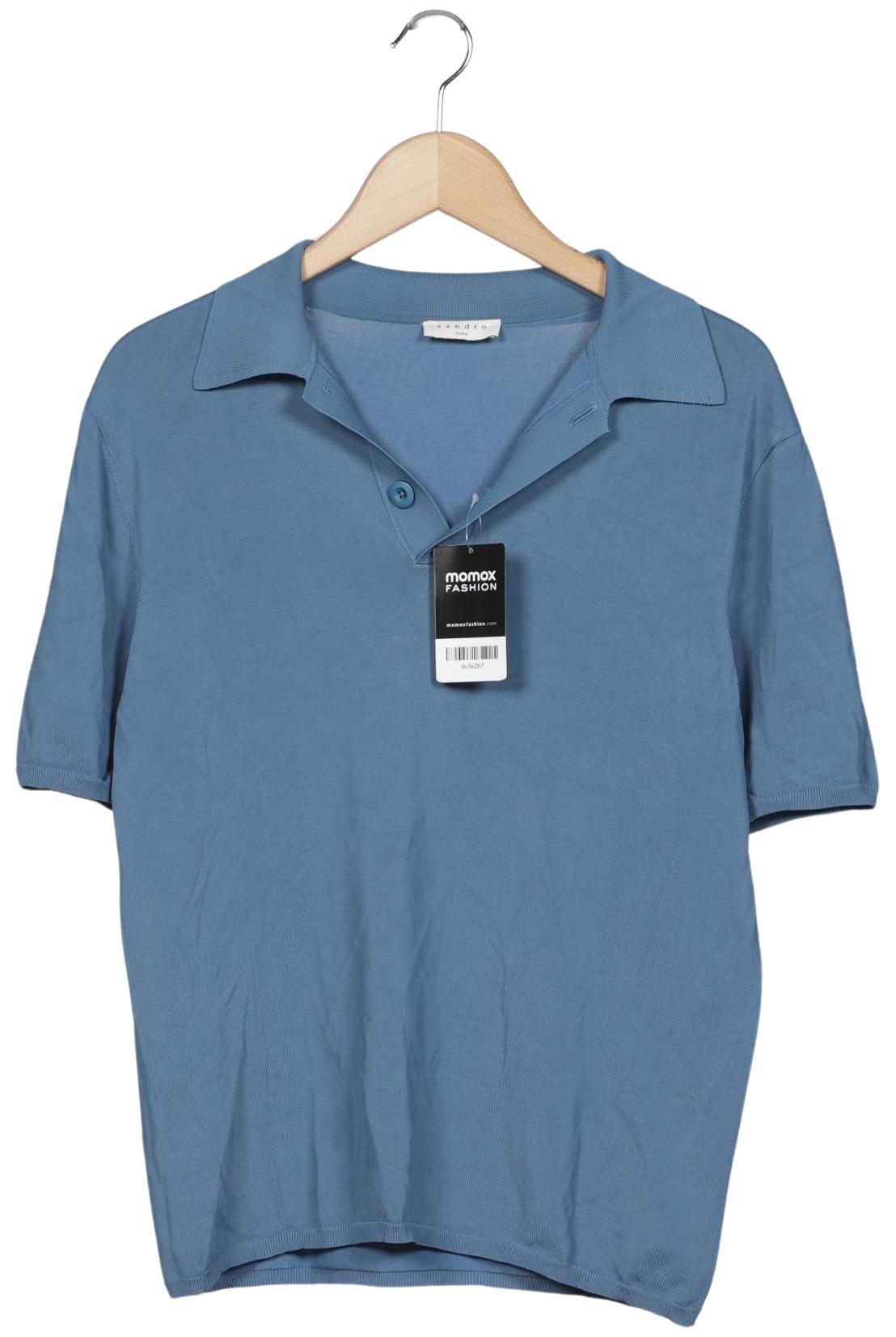 Thumbnail - Sandro Herren Poloshirt, blau, Gr. 48