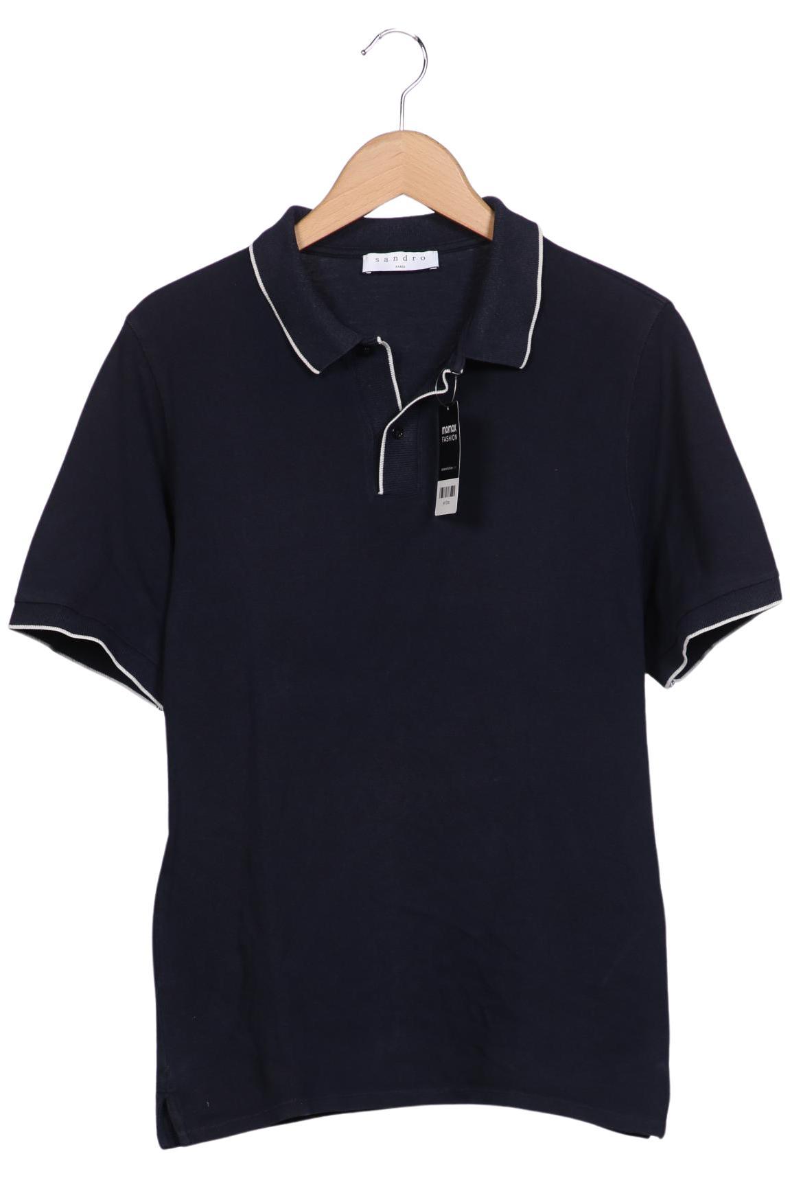 Thumbnail - Sandro Herren Poloshirt, marineblau, Gr. 52