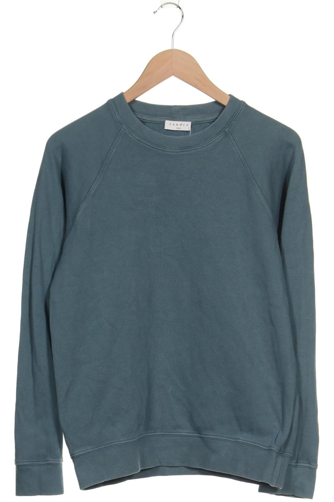 

Sandro Herren Sweatshirt, türkis, Gr. 46