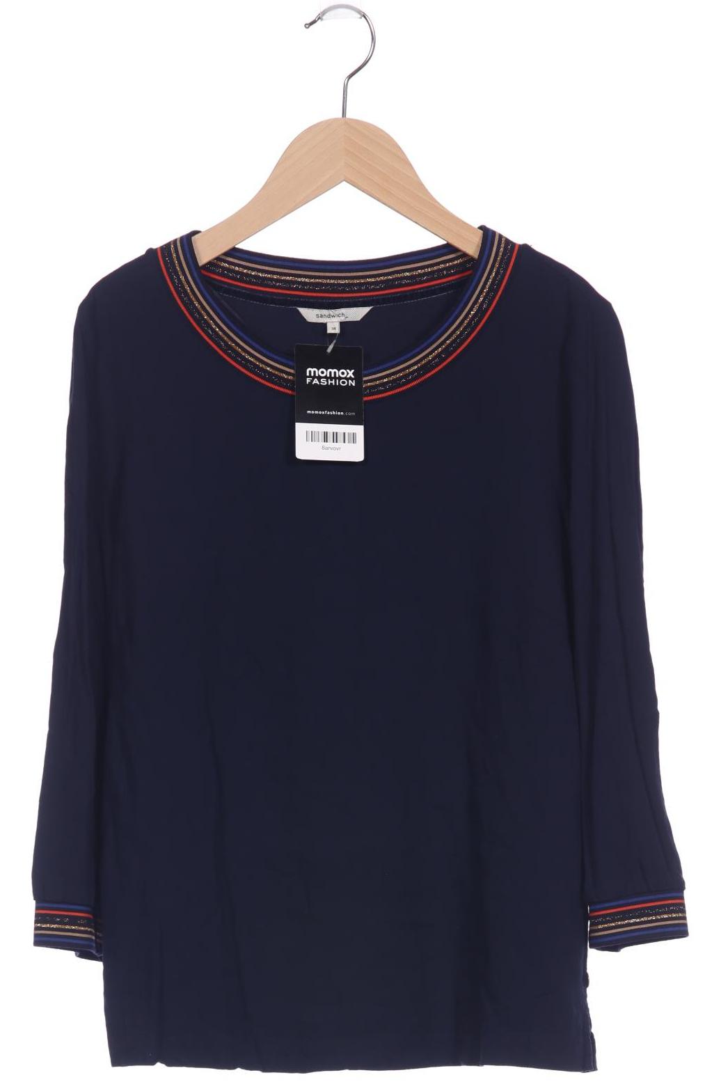 

sandwich_ Damen Bluse, marineblau, Gr. 38