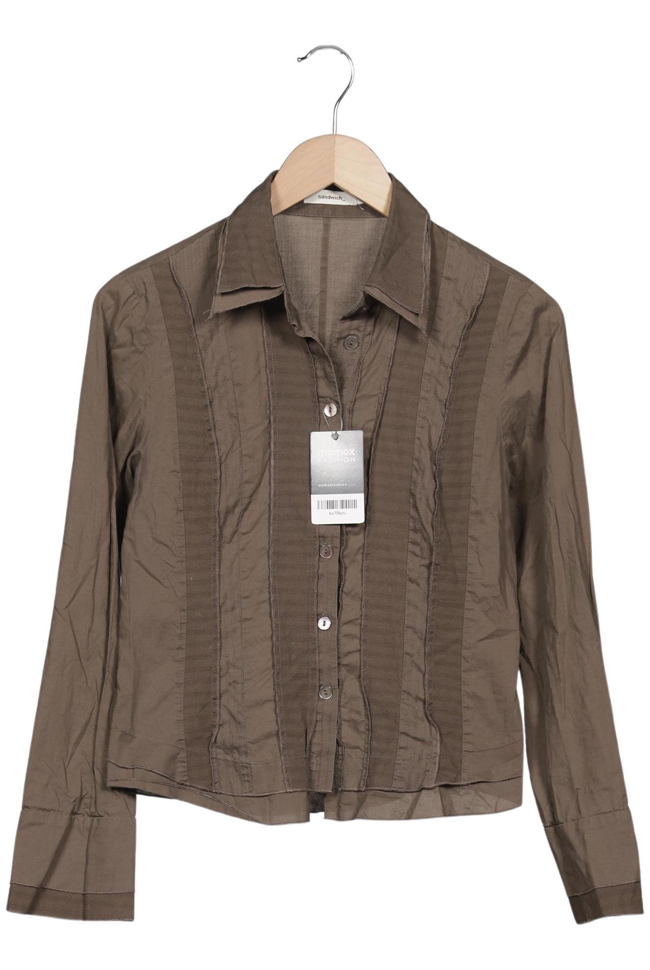 

sandwich_ Damen Bluse, braun, Gr. 36