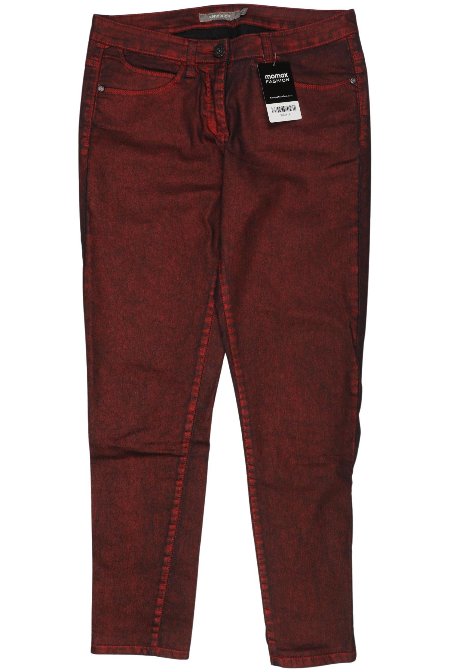 

sandwich_ Damen Jeans, rot, Gr. 36