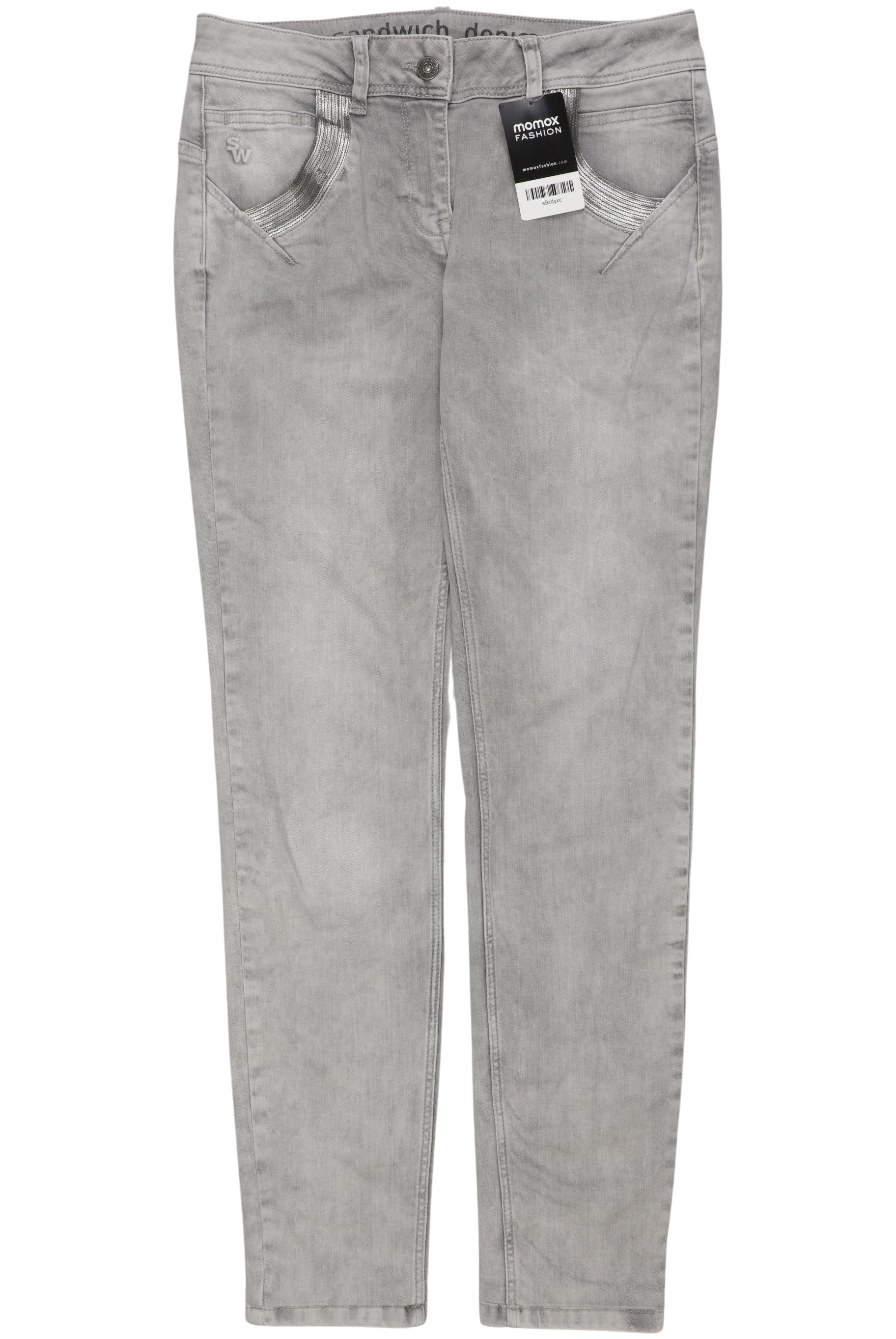 

sandwich_ Damen Jeans, grau, Gr. 36