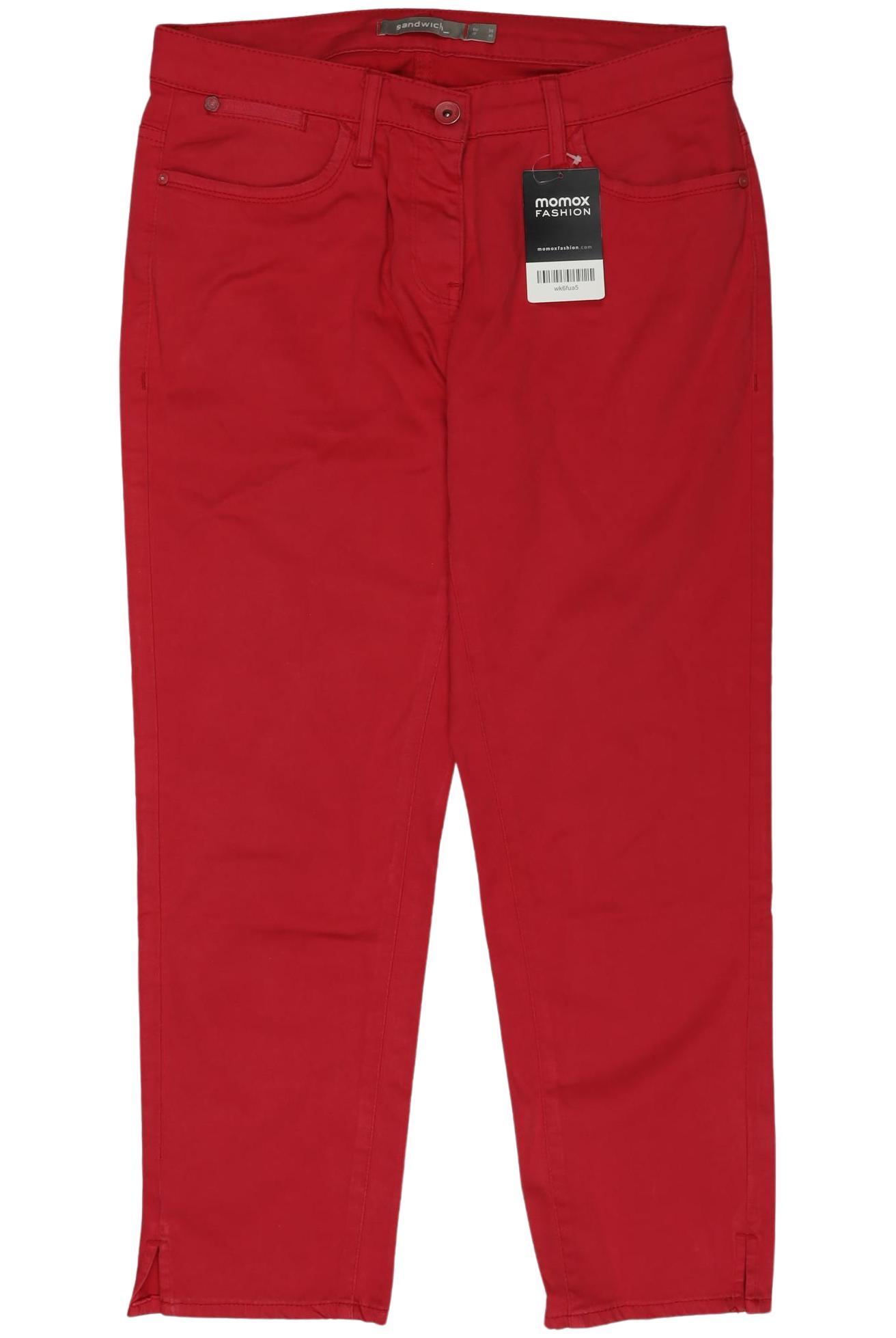 

sandwich_ Damen Jeans, rot, Gr. 36