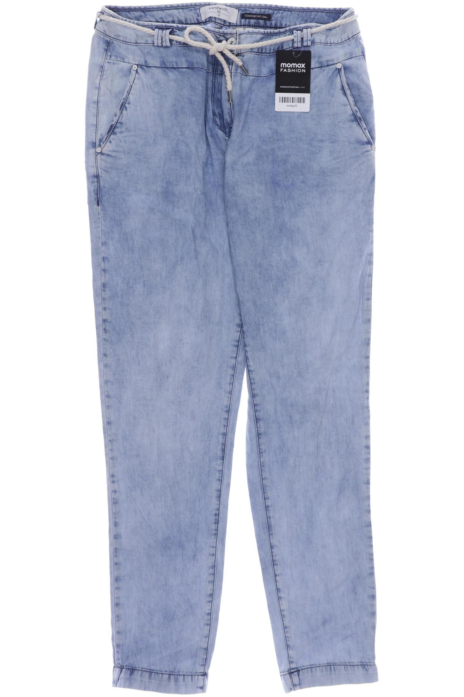 

sandwich_ Damen Jeans, hellblau