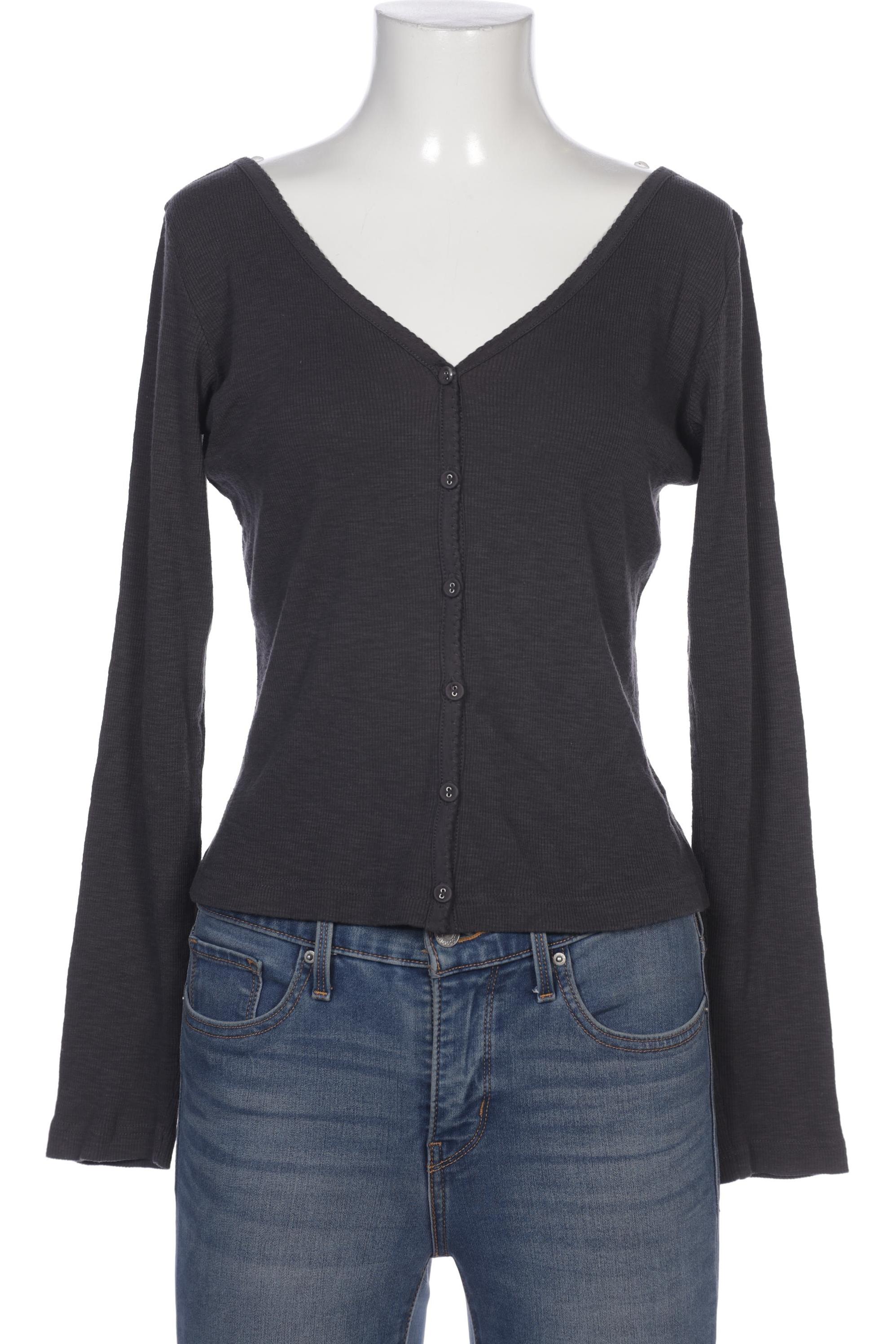 

sandwich_ Damen Langarmshirt, grau