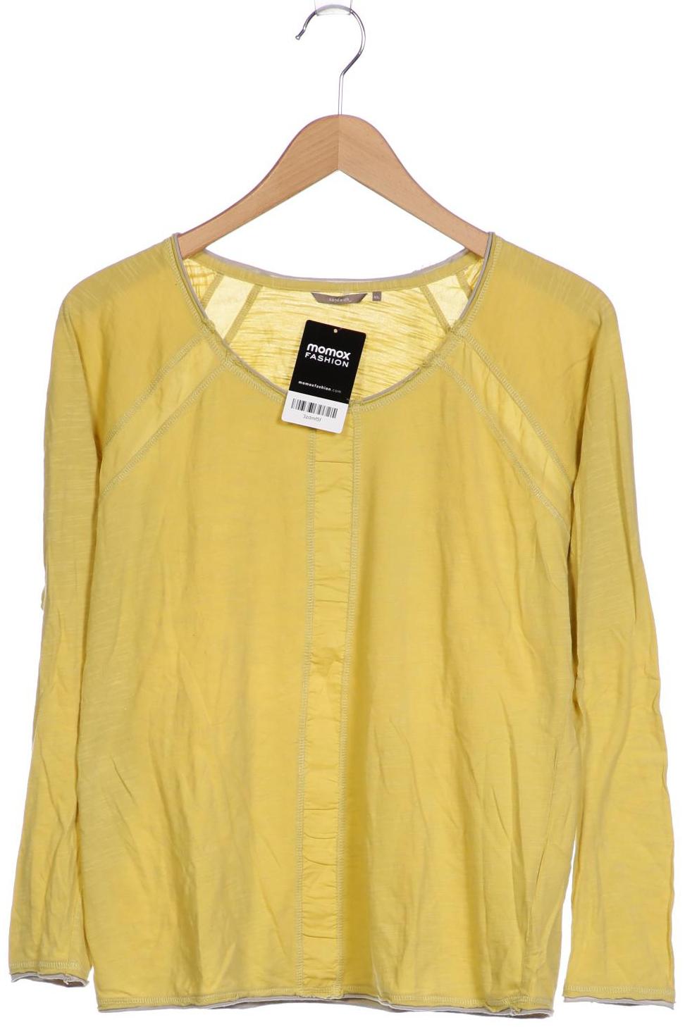 

sandwich_ Damen Langarmshirt, gelb