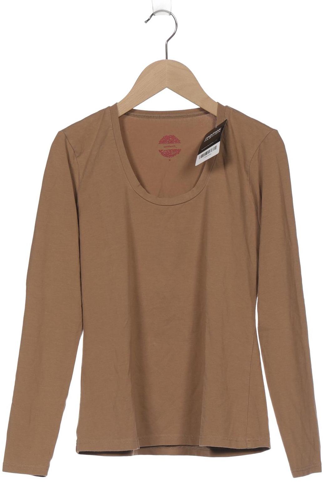 

sandwich_ Damen Langarmshirt, beige