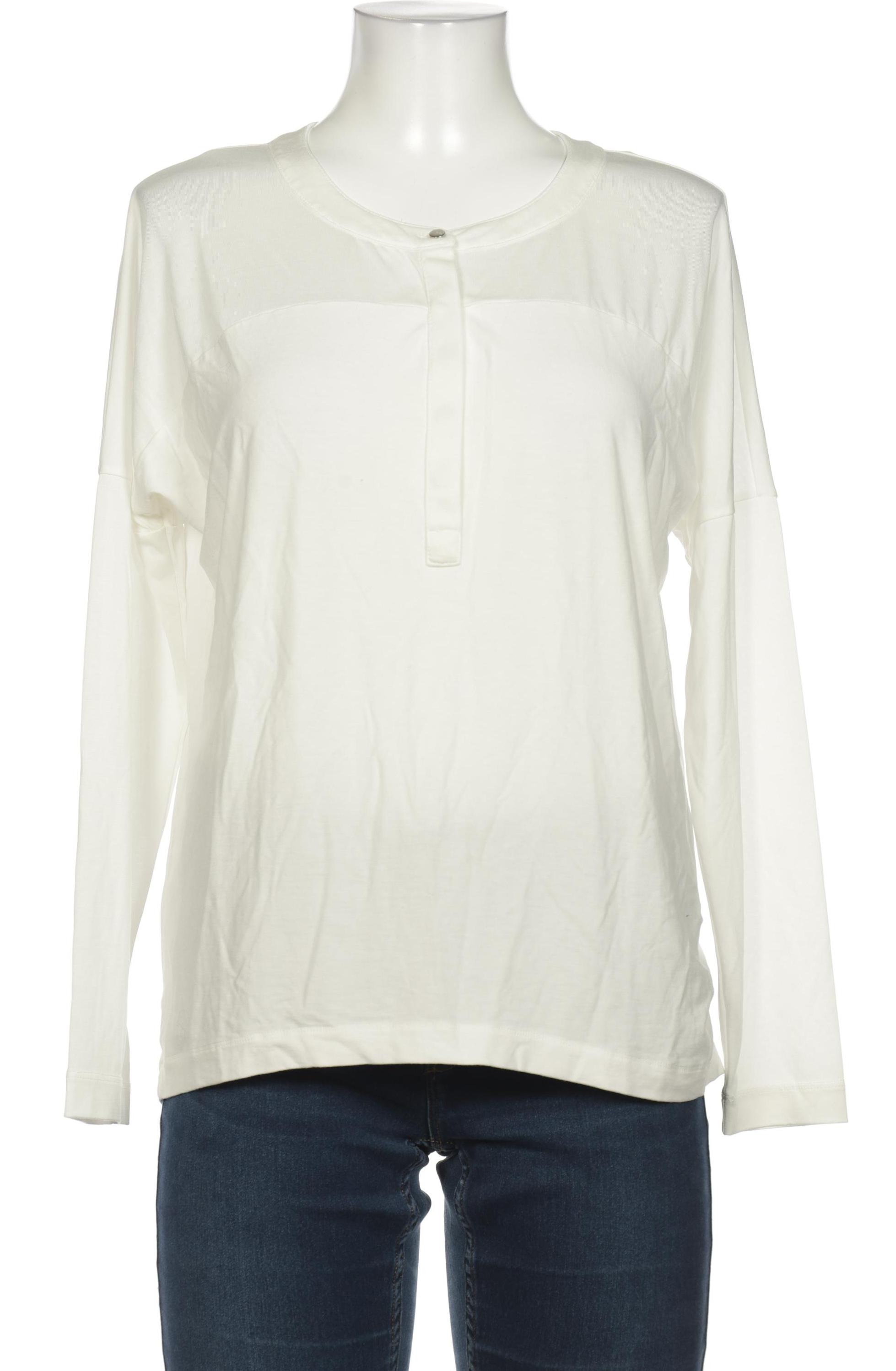 

sandwich_ Damen Langarmshirt, weiß, Gr. 38